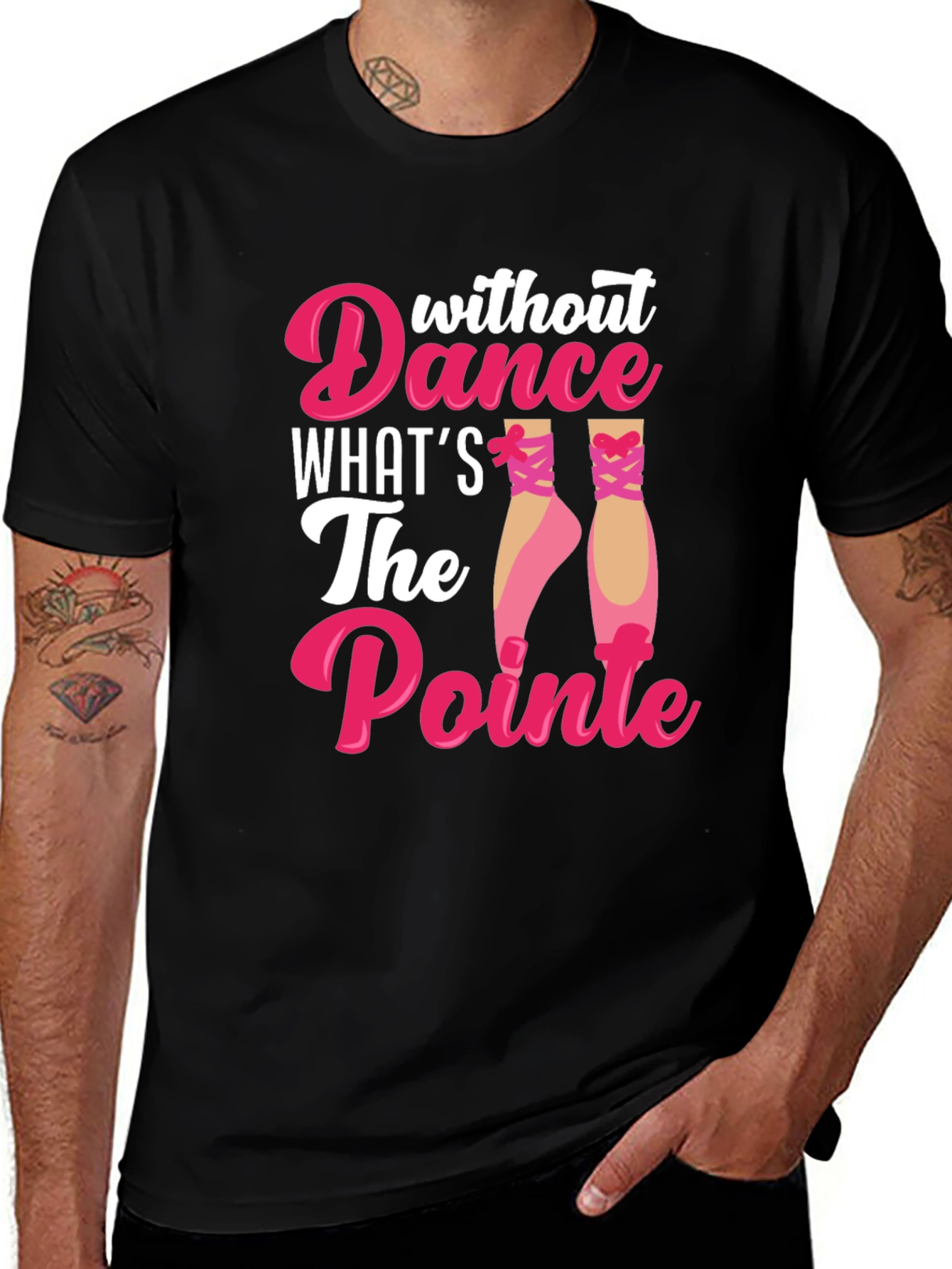 Dance Pointe Graphic Tee - Stylish Comfort