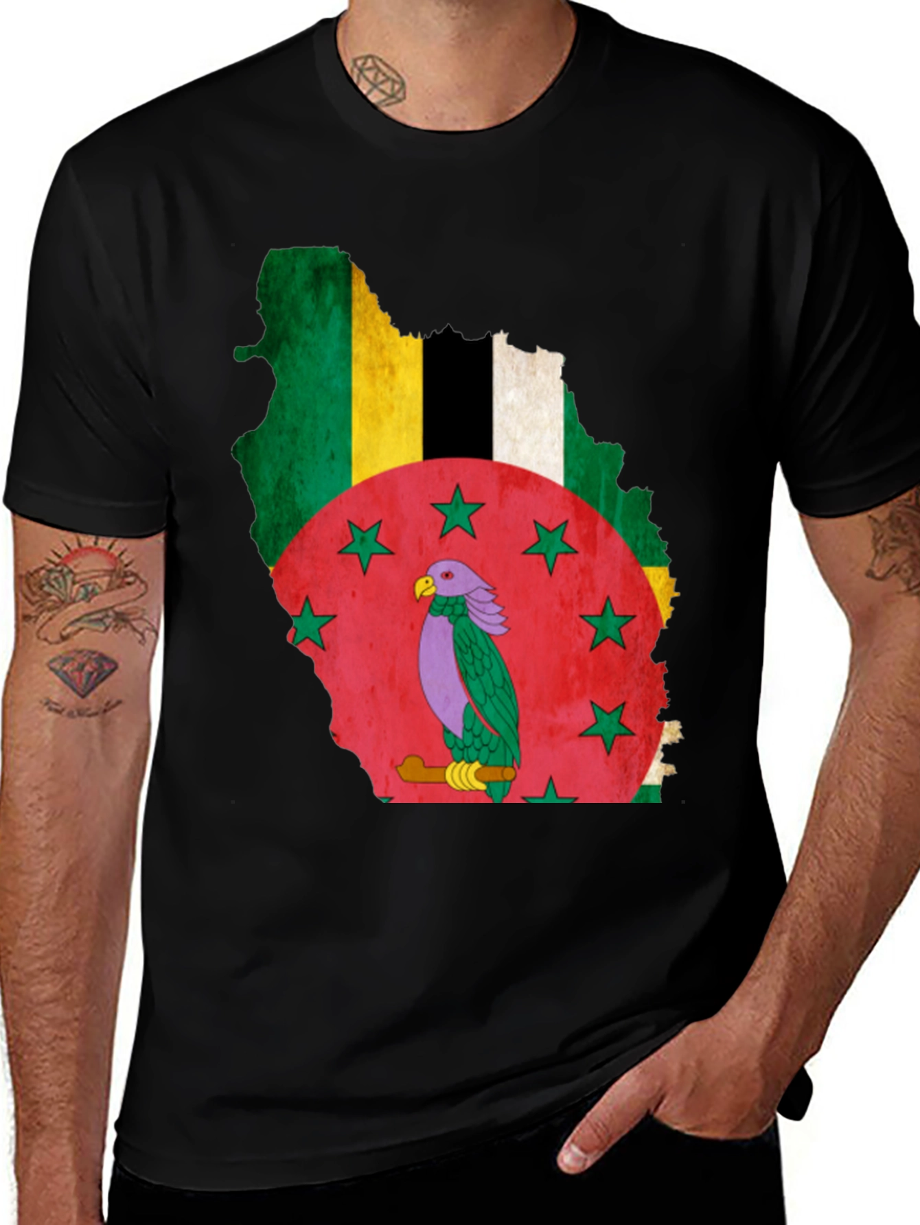 Dominica Flag T-Shirt - National Pride Tee