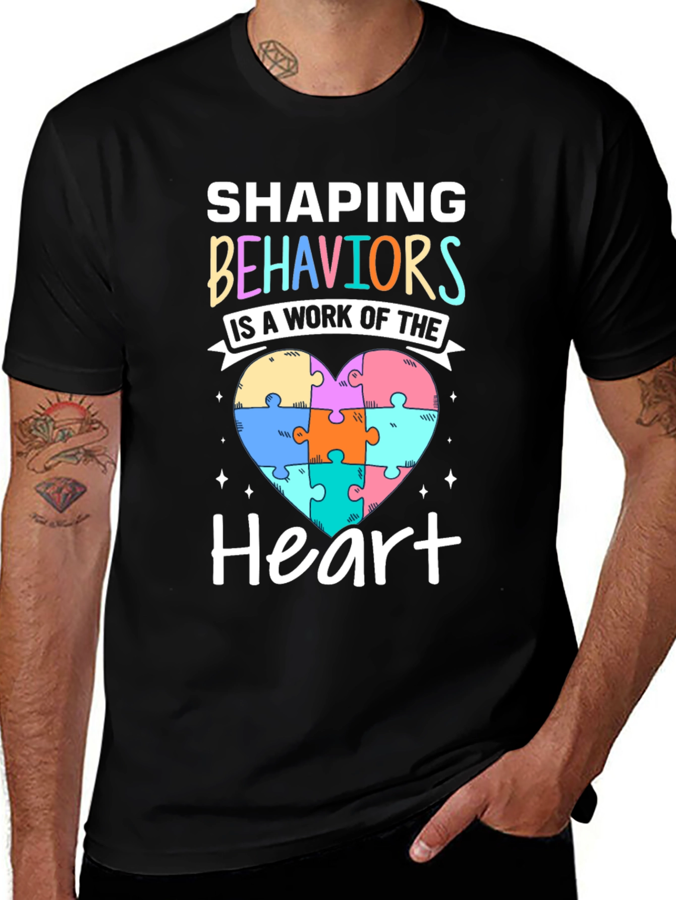 Shaping Behaviors Autism Awareness T-Shirt