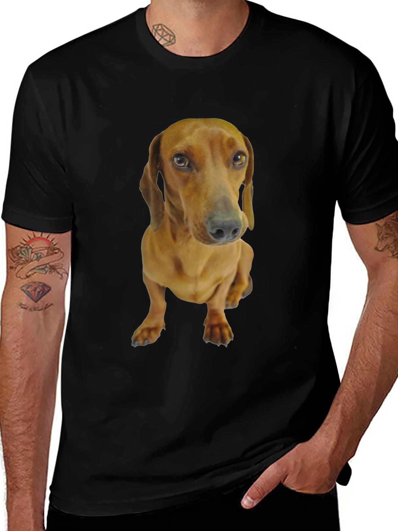 Variant 25 of Dachshund Dog Graphic T-Shirt - Unique Animal Lover Tee