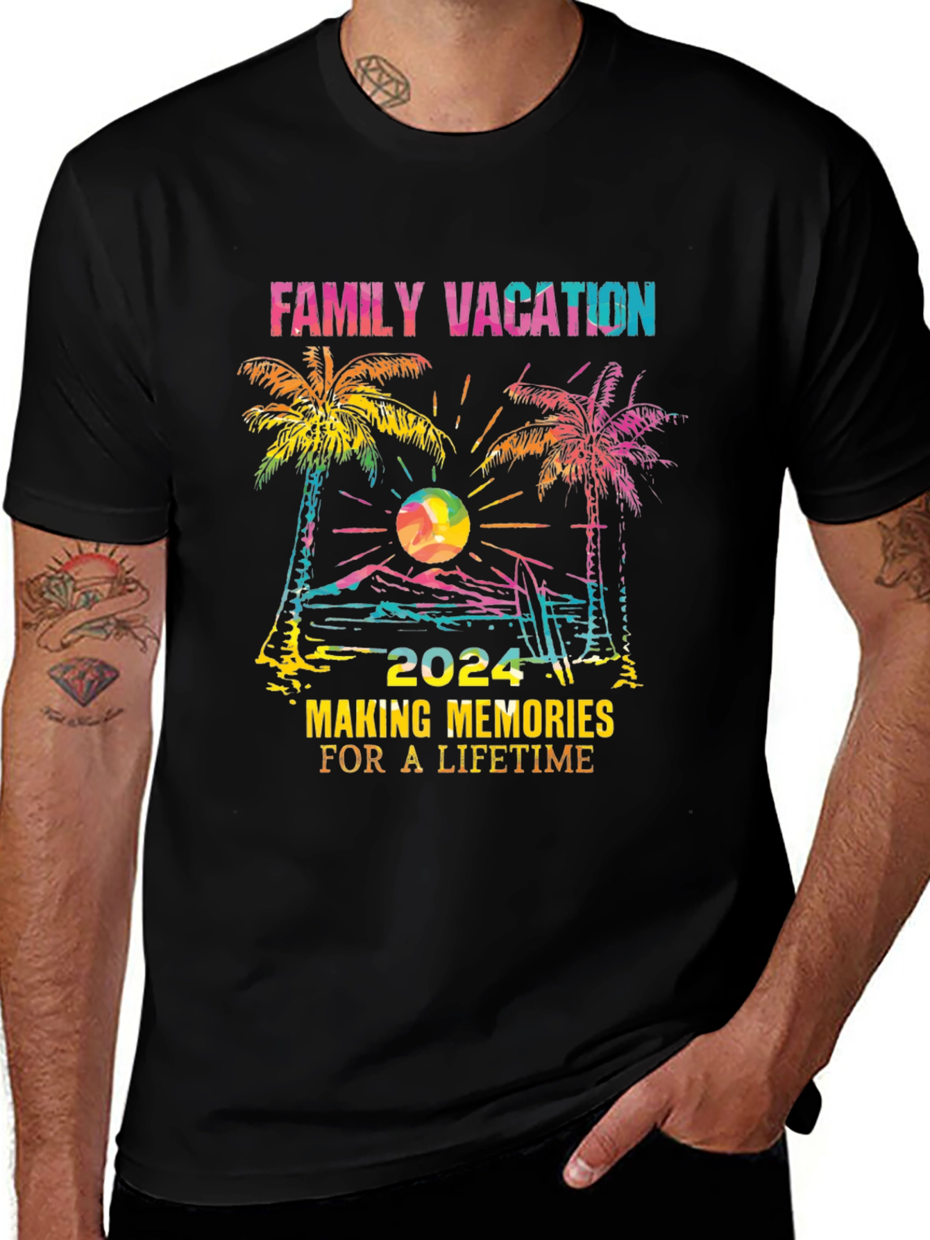 Variant 18 of Family Vacation 2024 T-Shirt