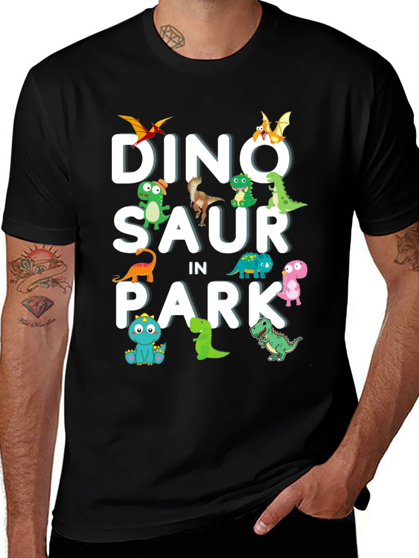 Variant 20 of Dino Park Graphic Tee