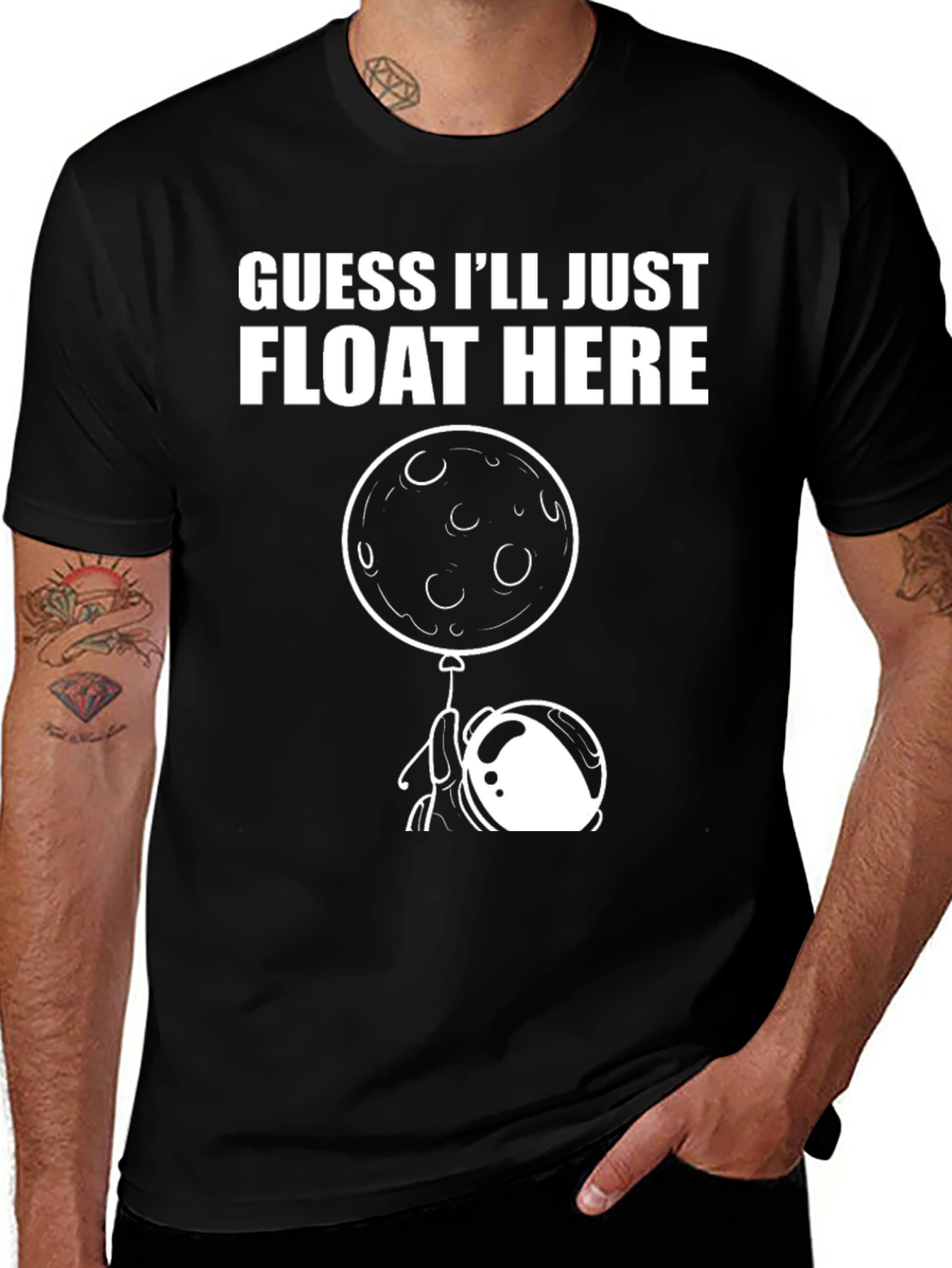 Variant 11 of Guess I'll Just Float Here Graphic Tee