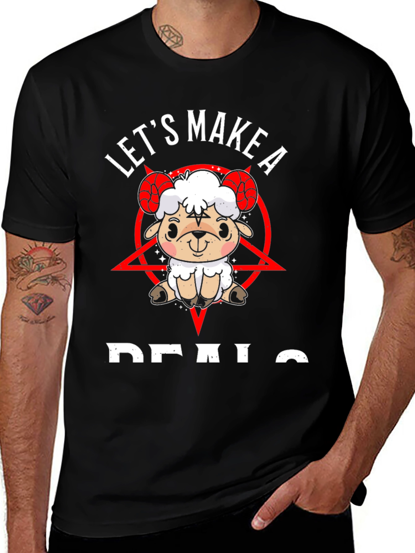Variant 3 of Let's Make A Deals Sheep T-Shirt
