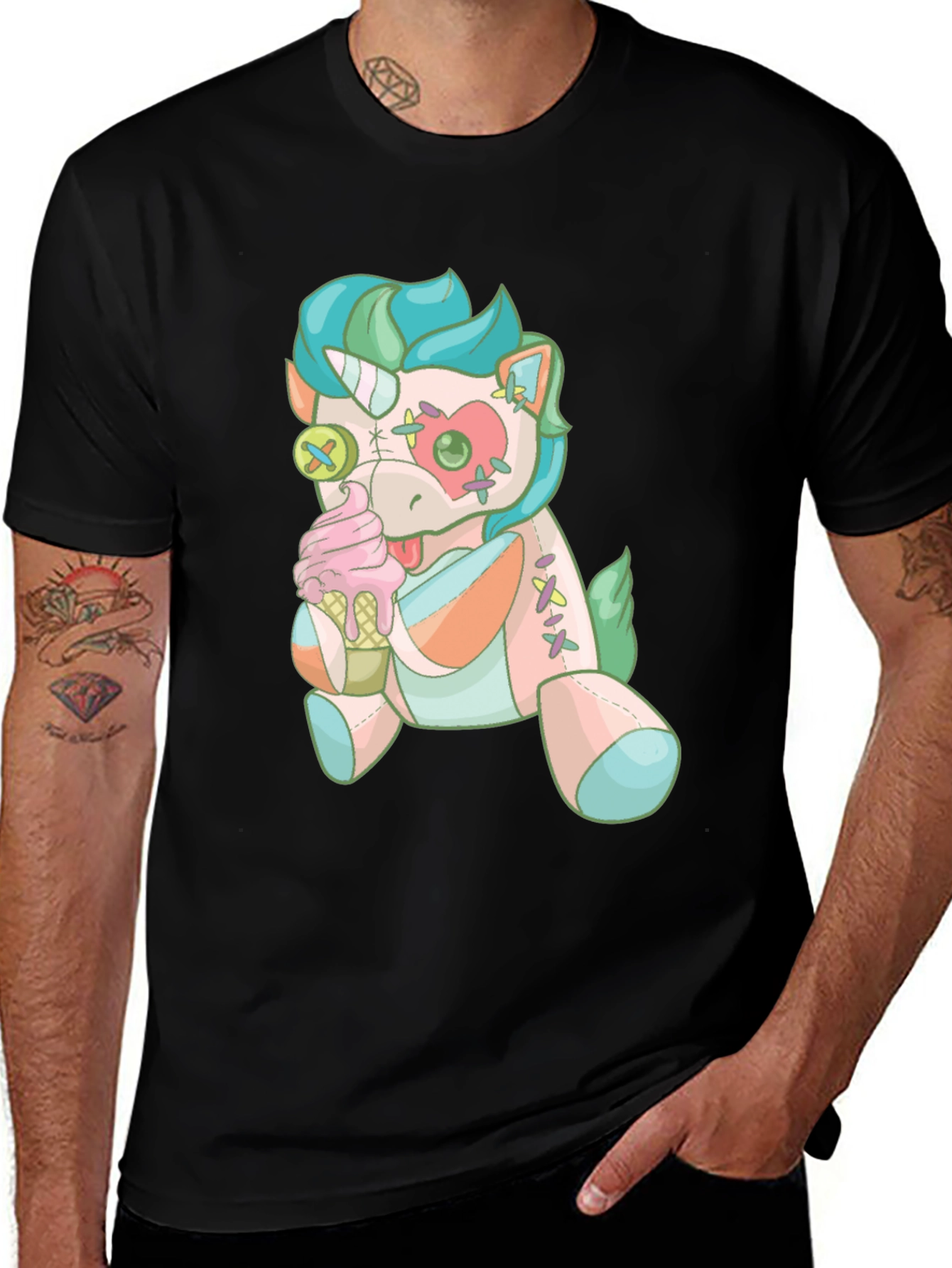 Variant 20 of Unicorn Plush T-Shirt