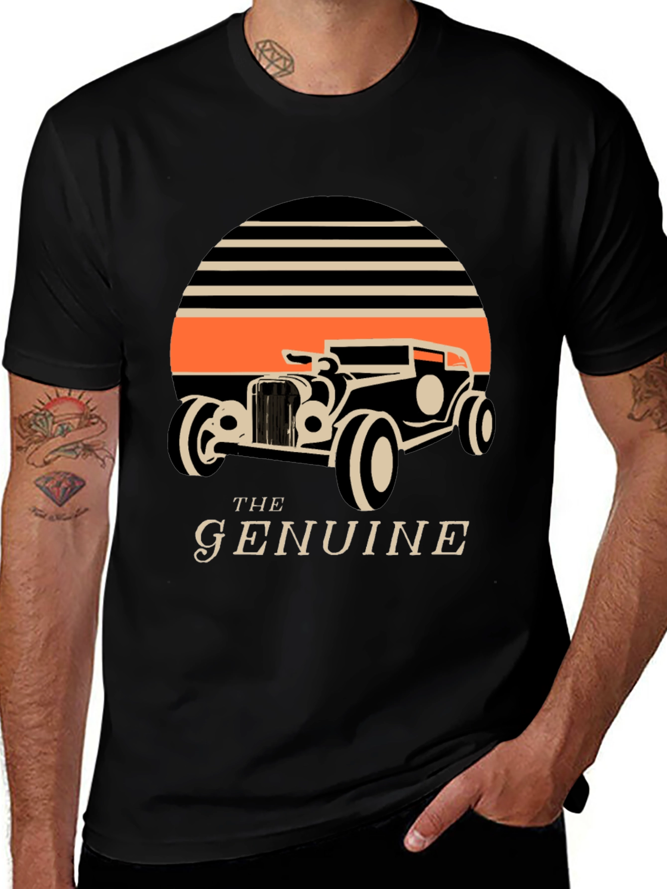 Variant 8 of The Genuine Vintage Car T-Shirt