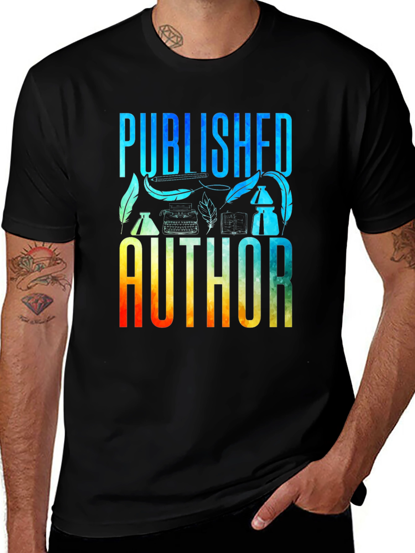 Variant 28 of Published Author Graphic Tee - Writer's Shirt