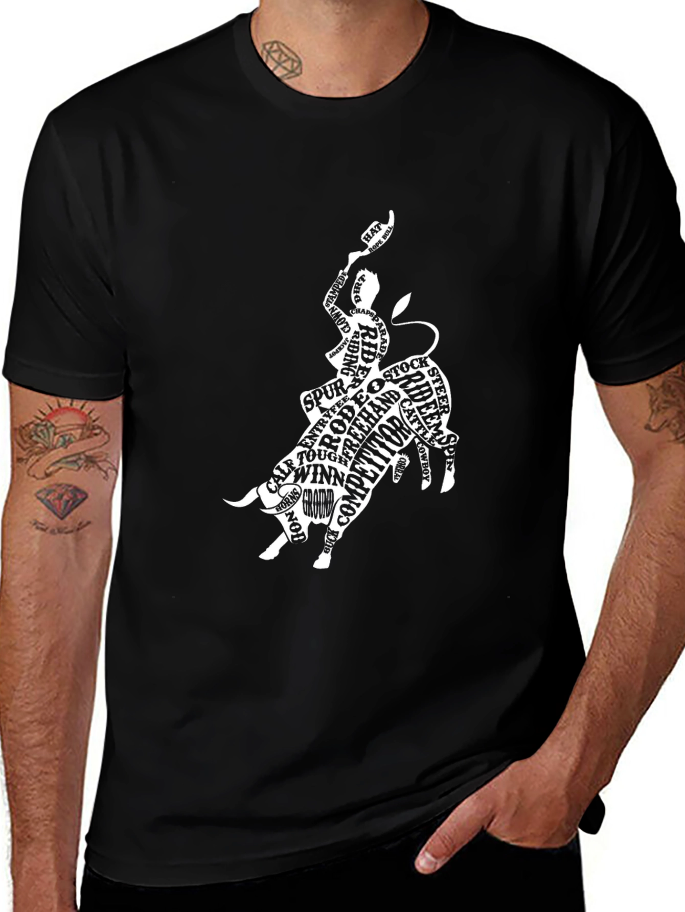 Rodeo Rider Graphic T-Shirt