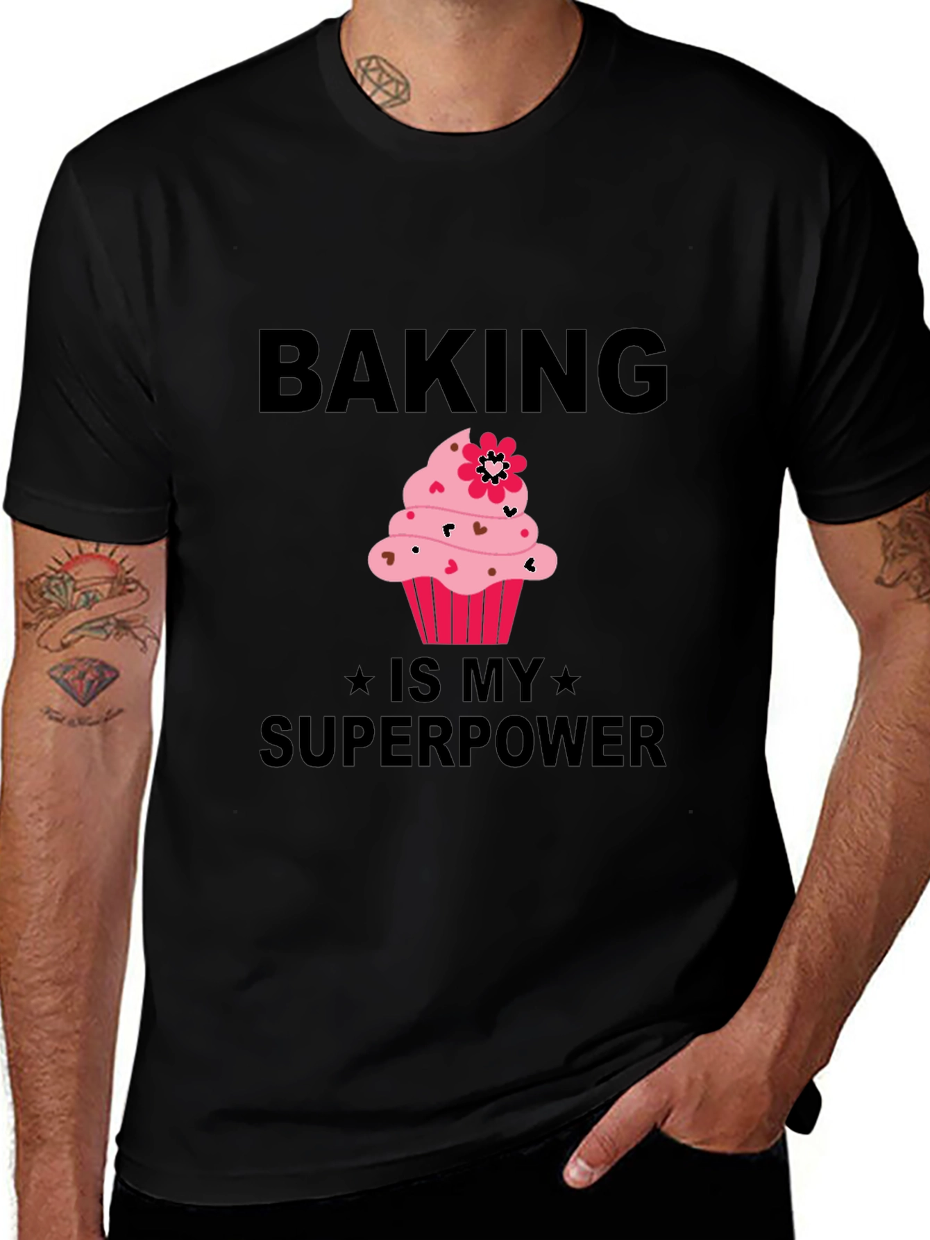 Variant 14 of Baking is My Superpower Graphic T-Shirt