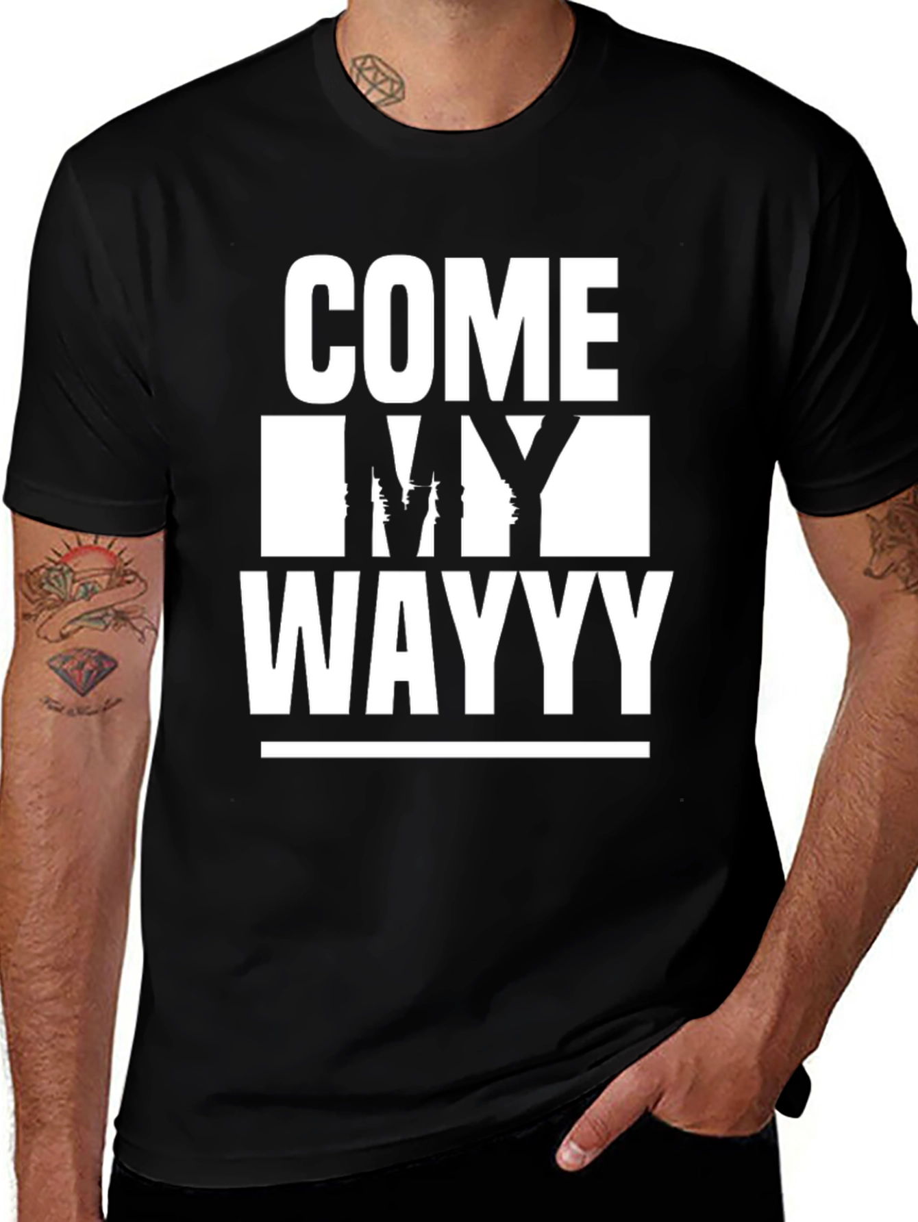 Variant 21 of Come My Wayyy Graphic Tee