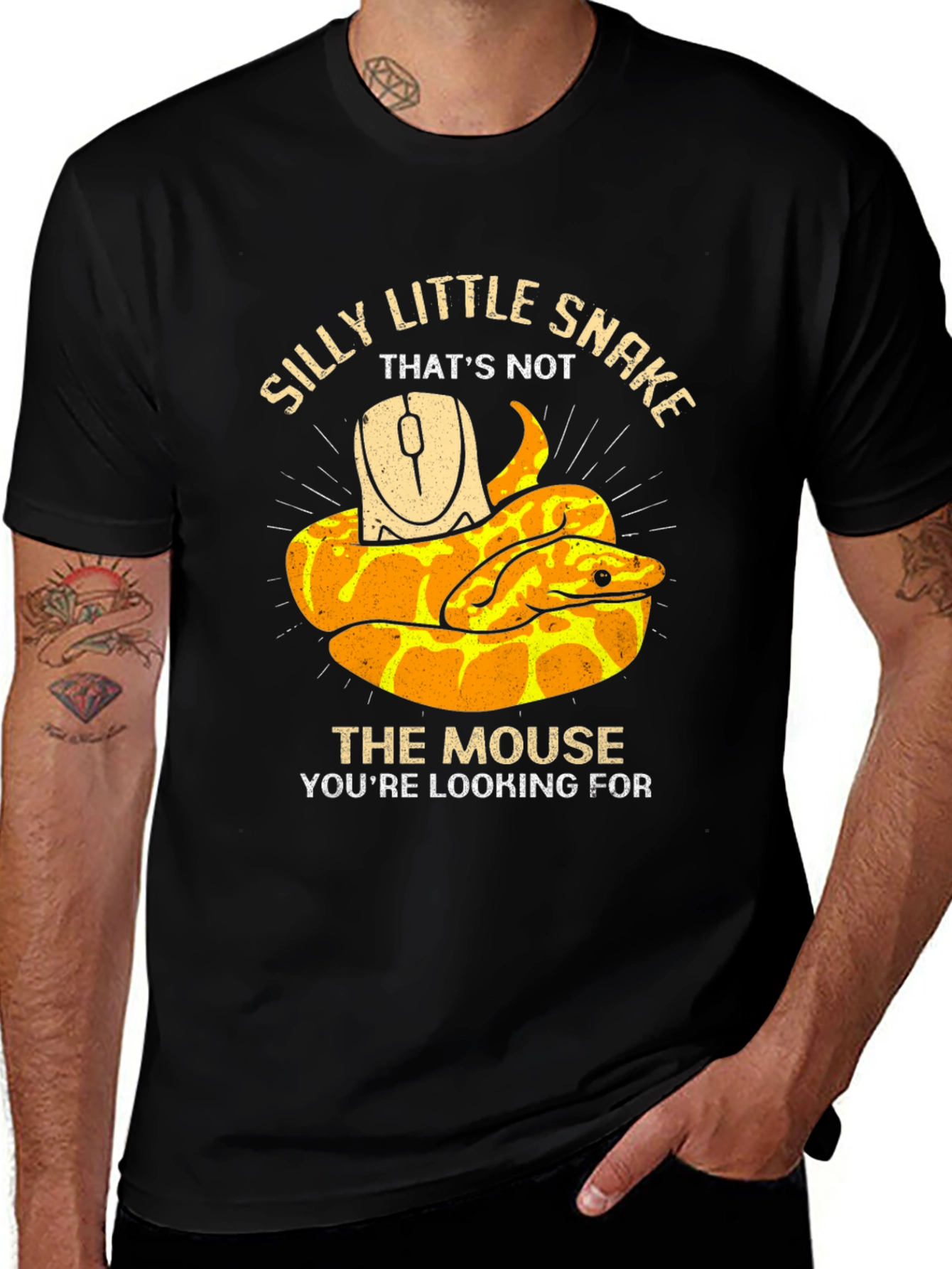 Variant 27 of Silly Little Snake T-Shirt - That's Not The Mouse