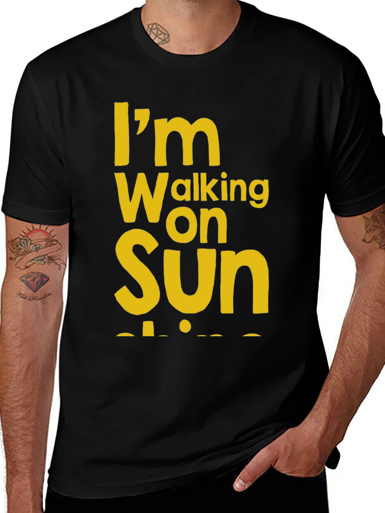 Variant 20 of I'm Walking on Sunshine Graphic Tee