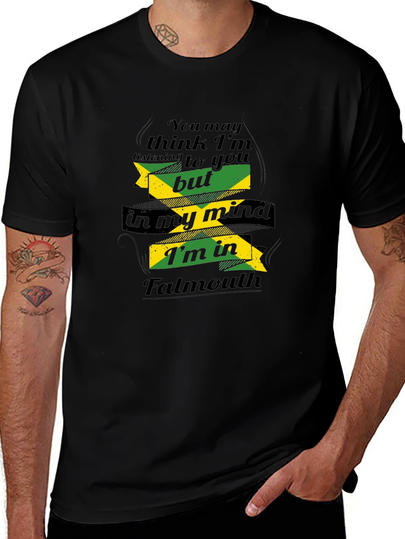 Jamaica Mind T-Shirt - Falmouth Dreaming Tee