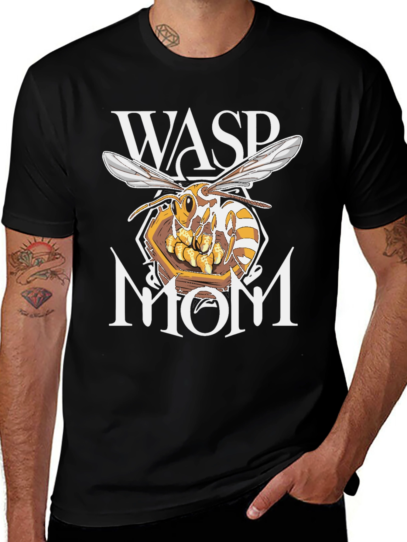Variant 26 of Wasp Mom Graphic Tee