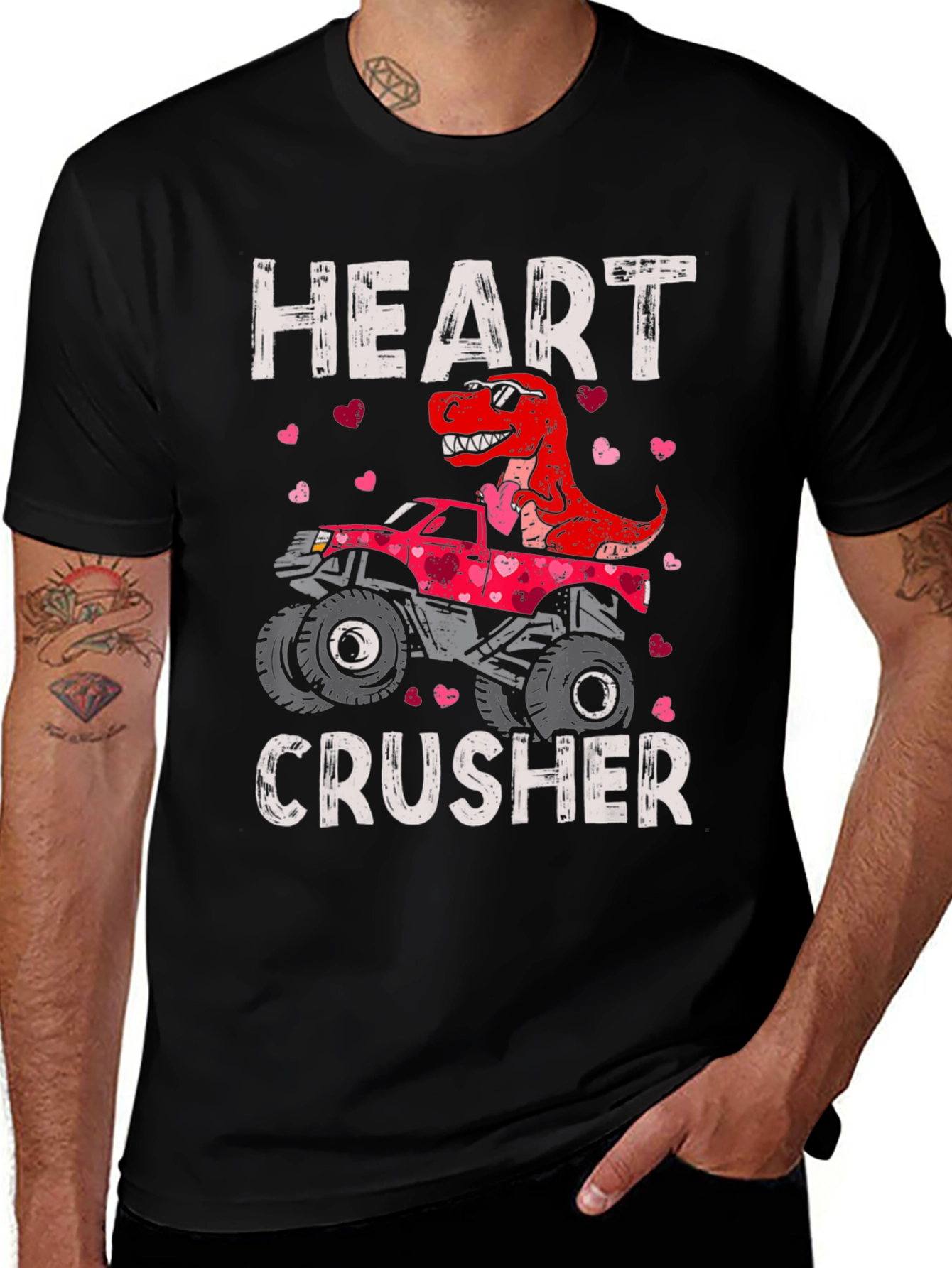 Variant 27 of Heart Crusher Valentine's Day T-Shirt
