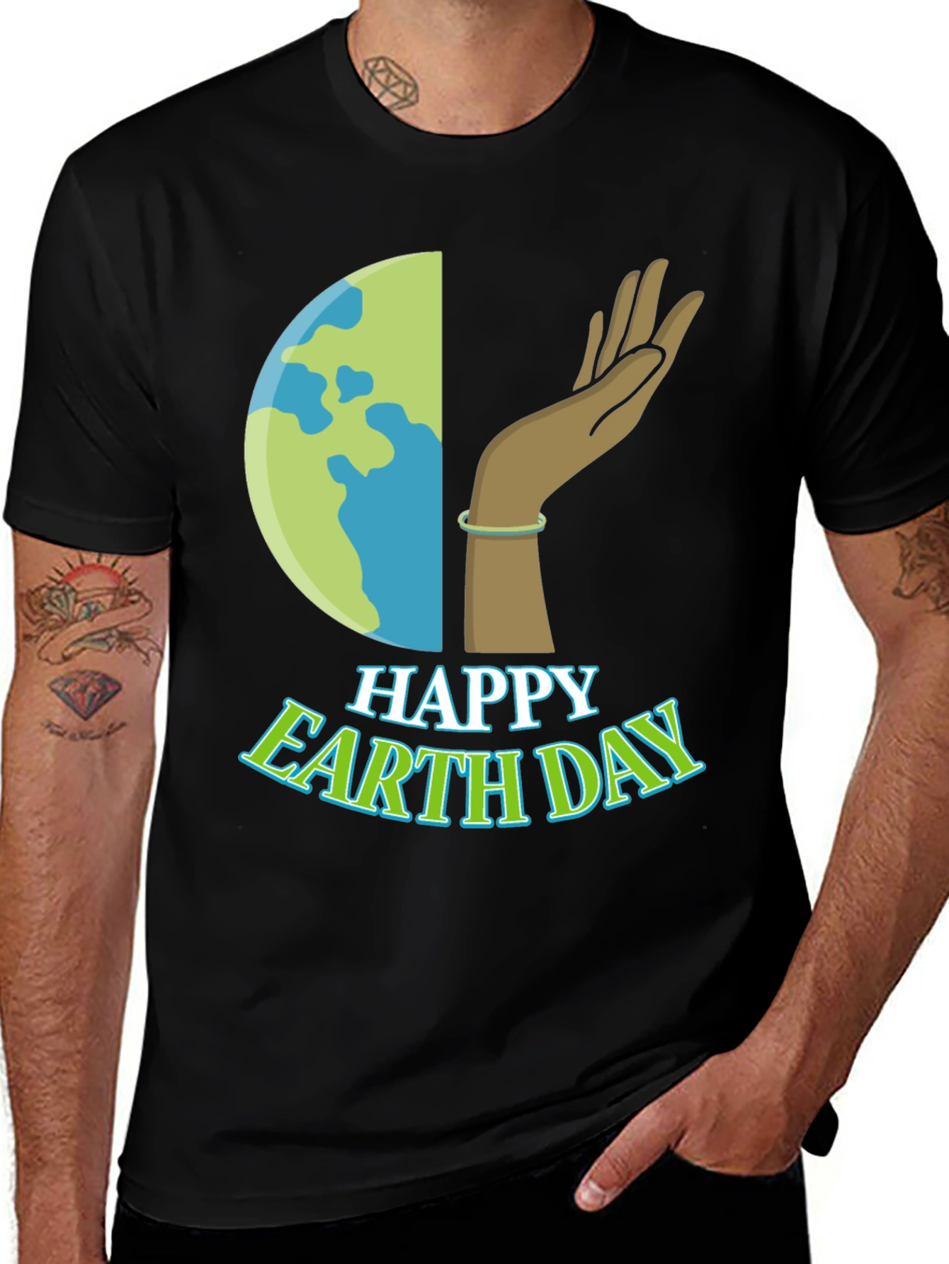 Happy Earth Day Graphic T-Shirt