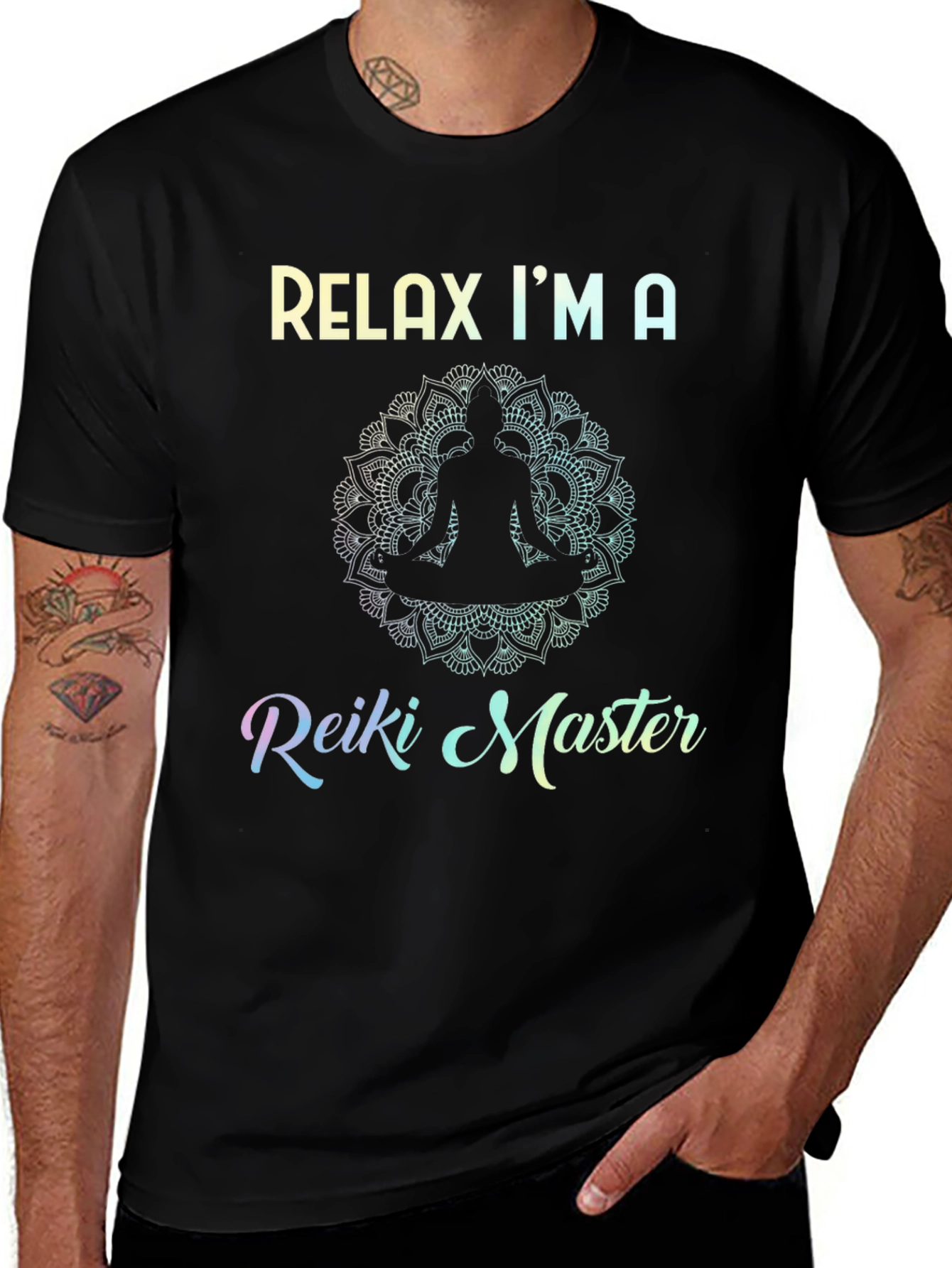 Relax, I'm a Reiki Master Graphic T-Shirt