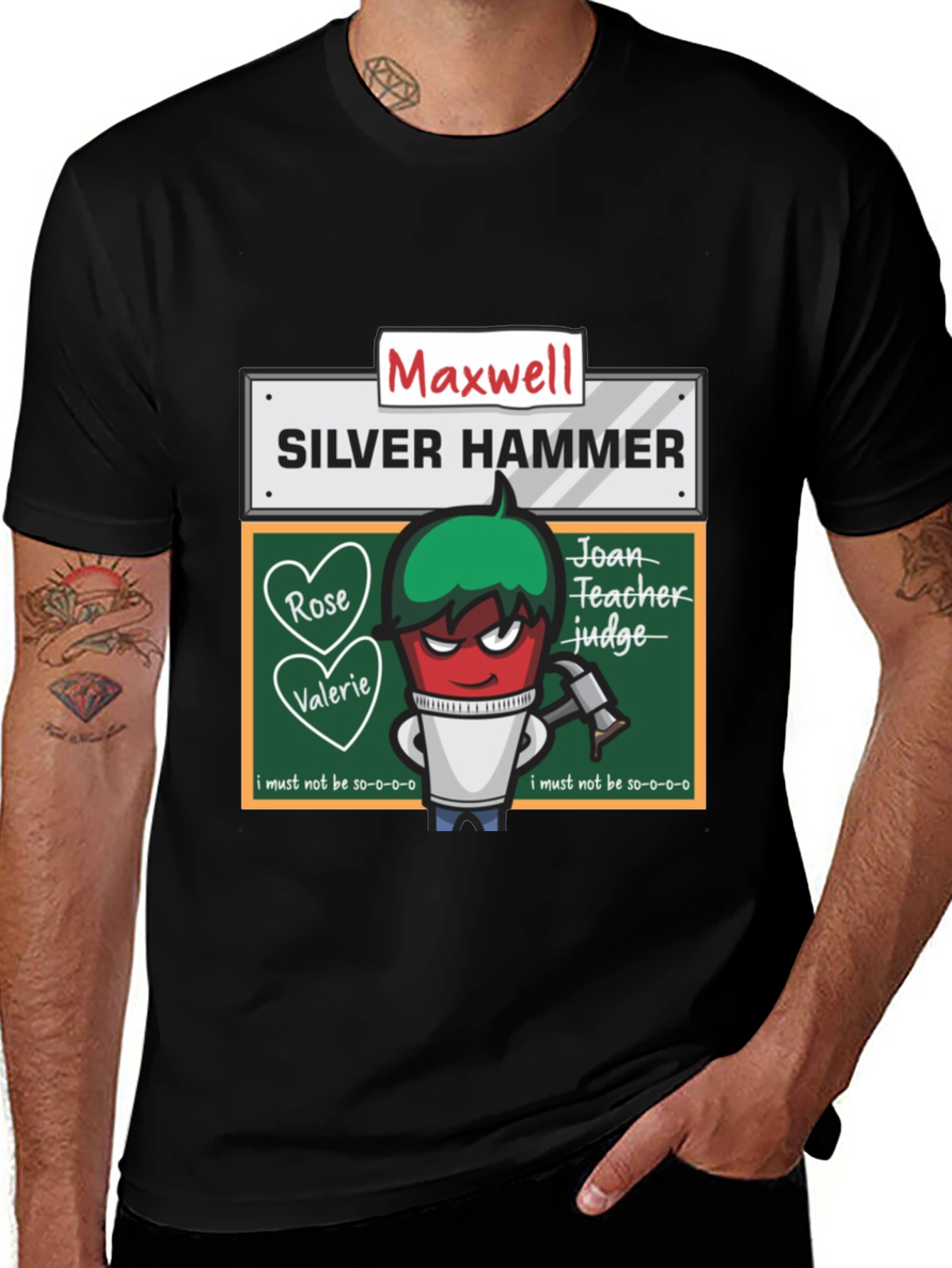 Variant 13 of Maxwell's Silver Hammer Graphic T-Shirt