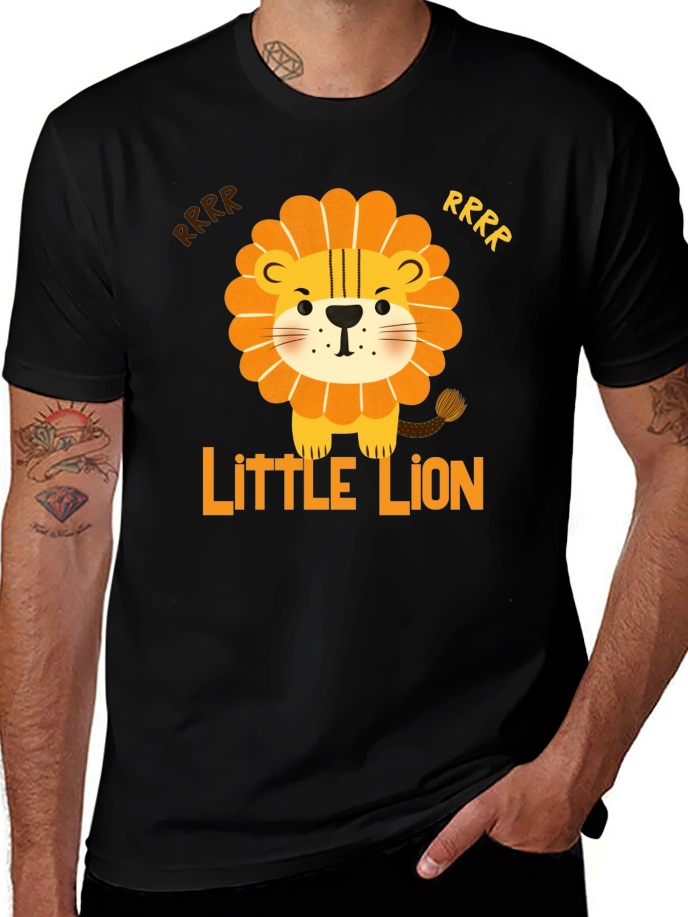 Variant 10 of Little Lion Graphic Print T-Shirt