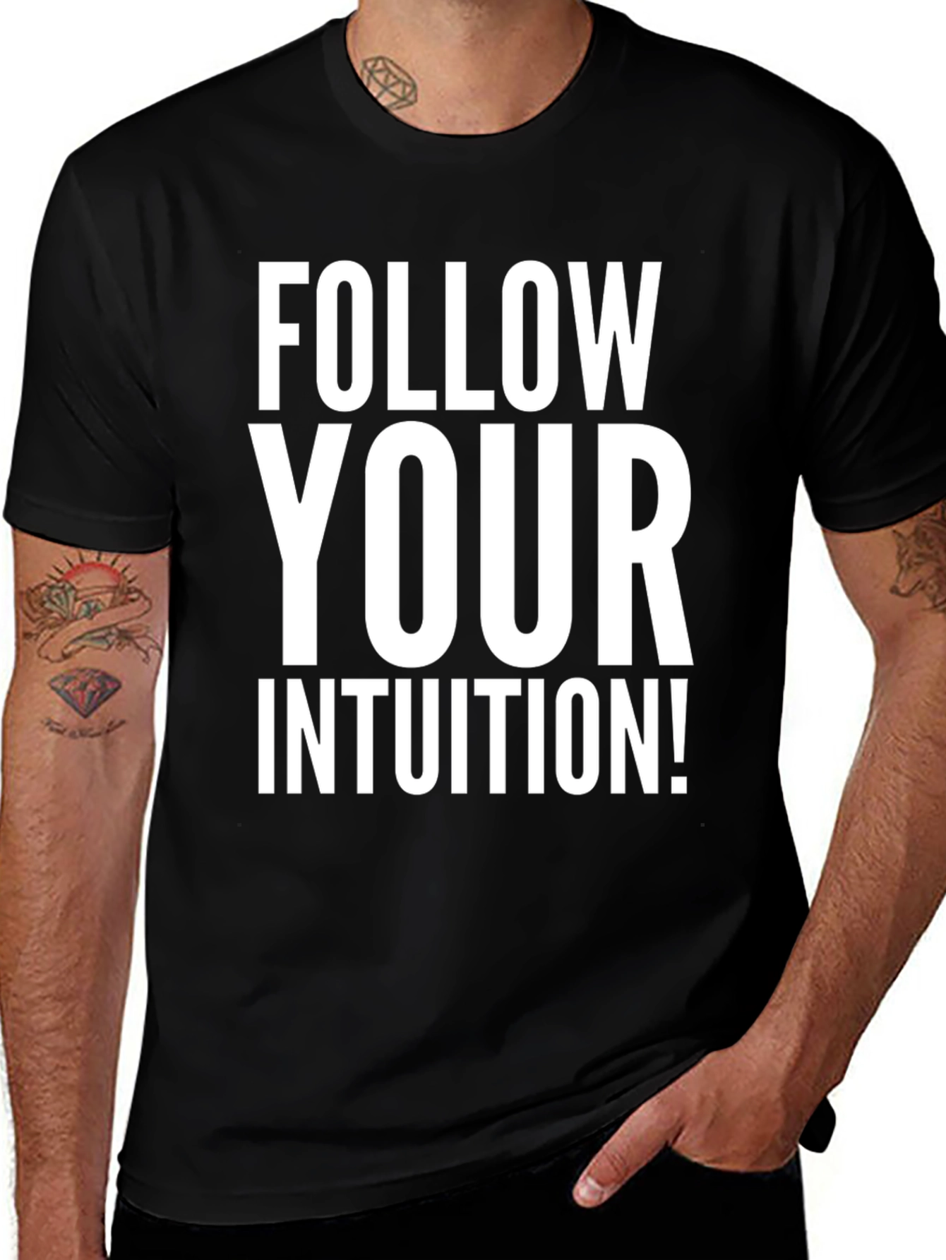 Variant 23 of Follow Your Intuition Graphic T-Shirt