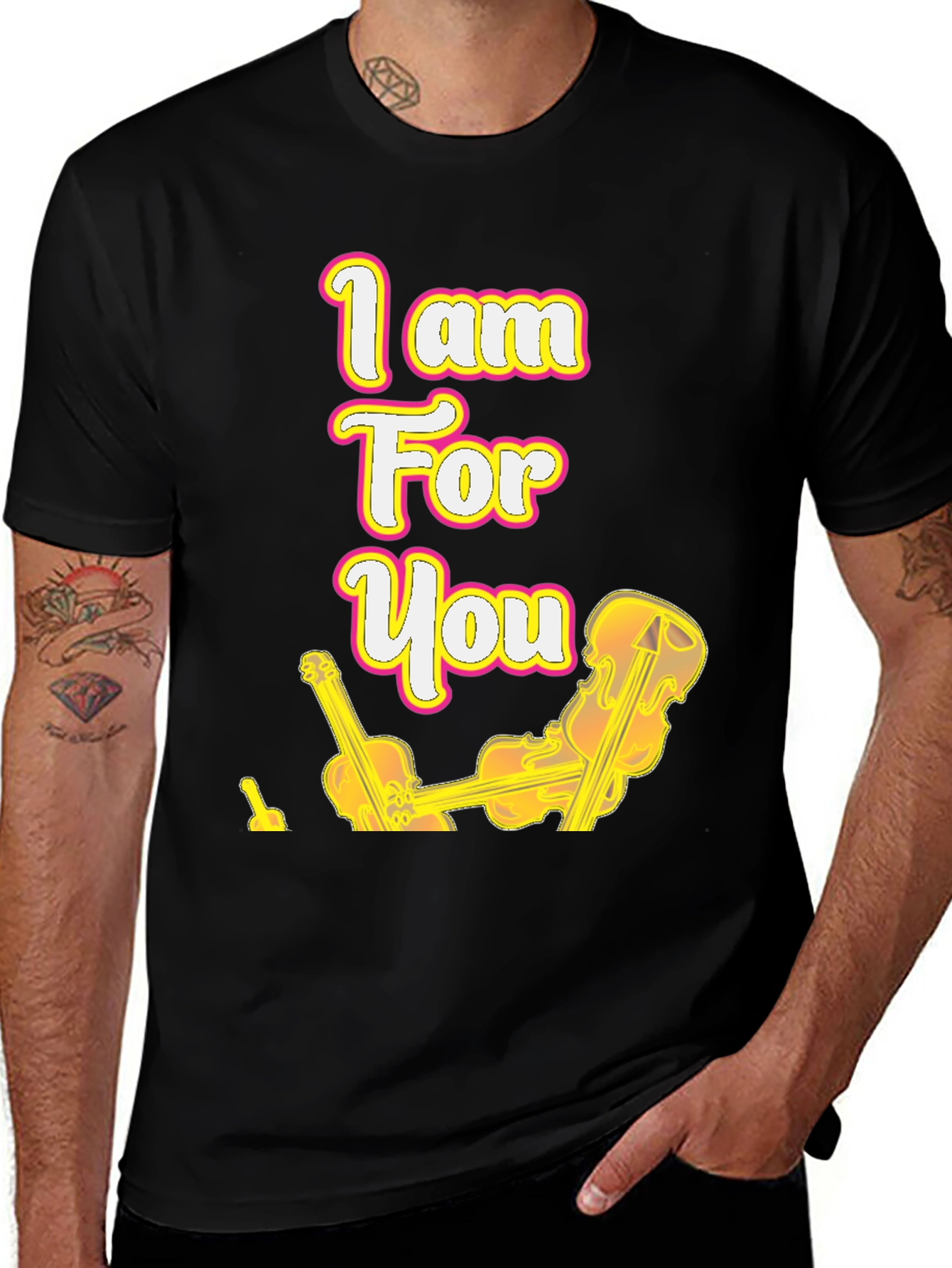 Variant 20 of I Am For You T-Shirt - Stylish Graphic Tee