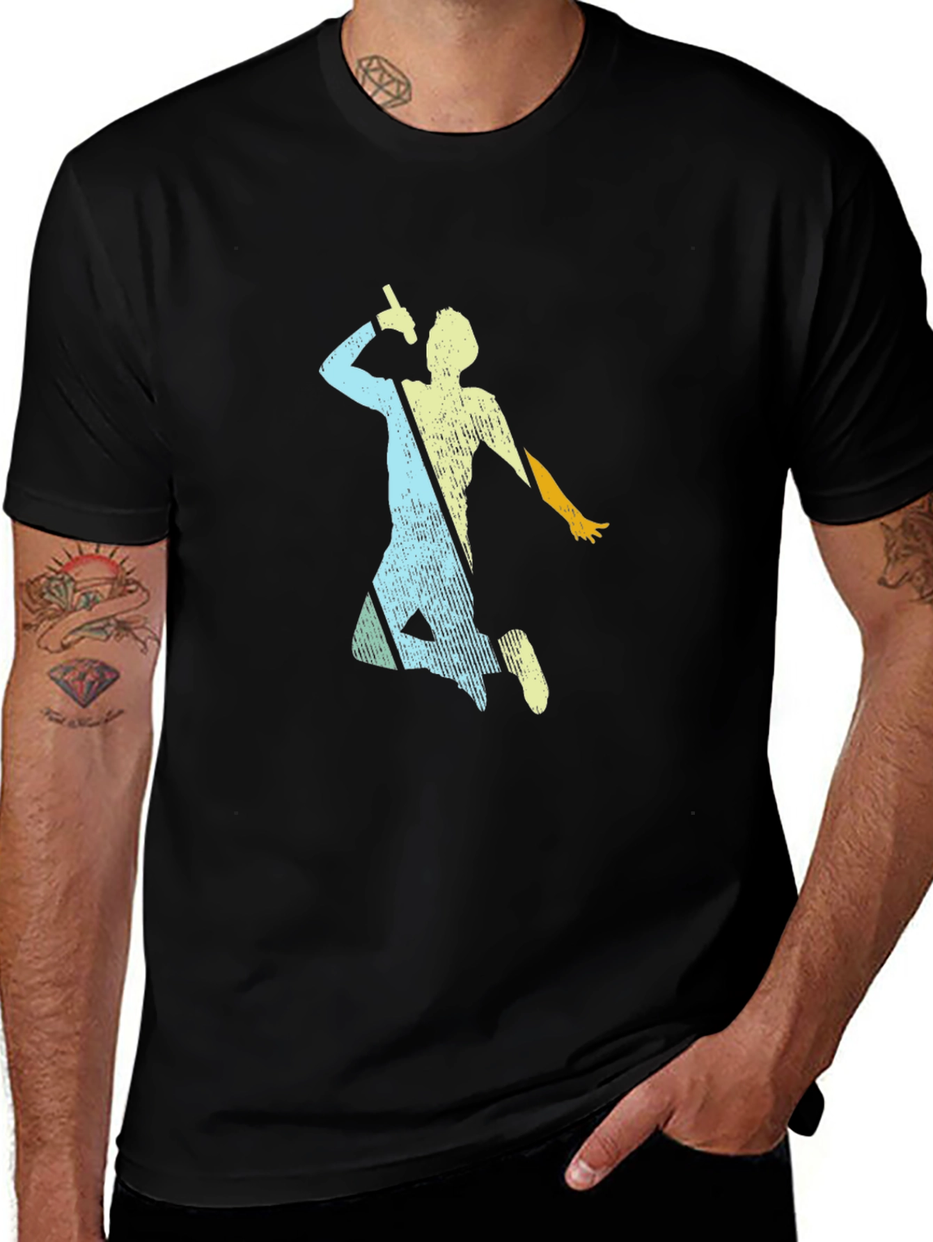 Retro Singer Graphic T-Shirt