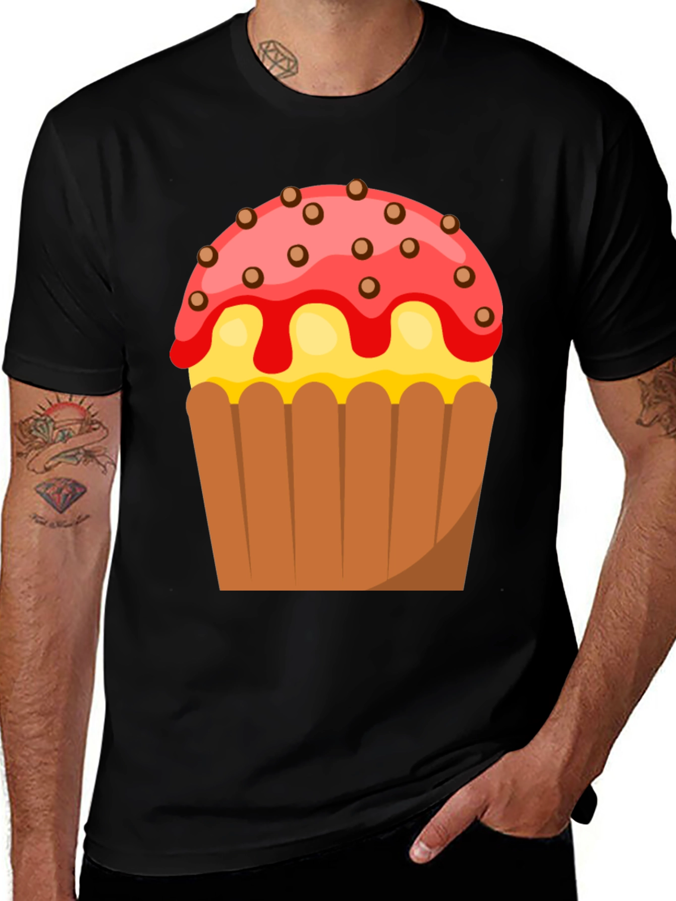 Variant 26 of Cupcake T-Shirt - Sweet Treat Graphic Tee