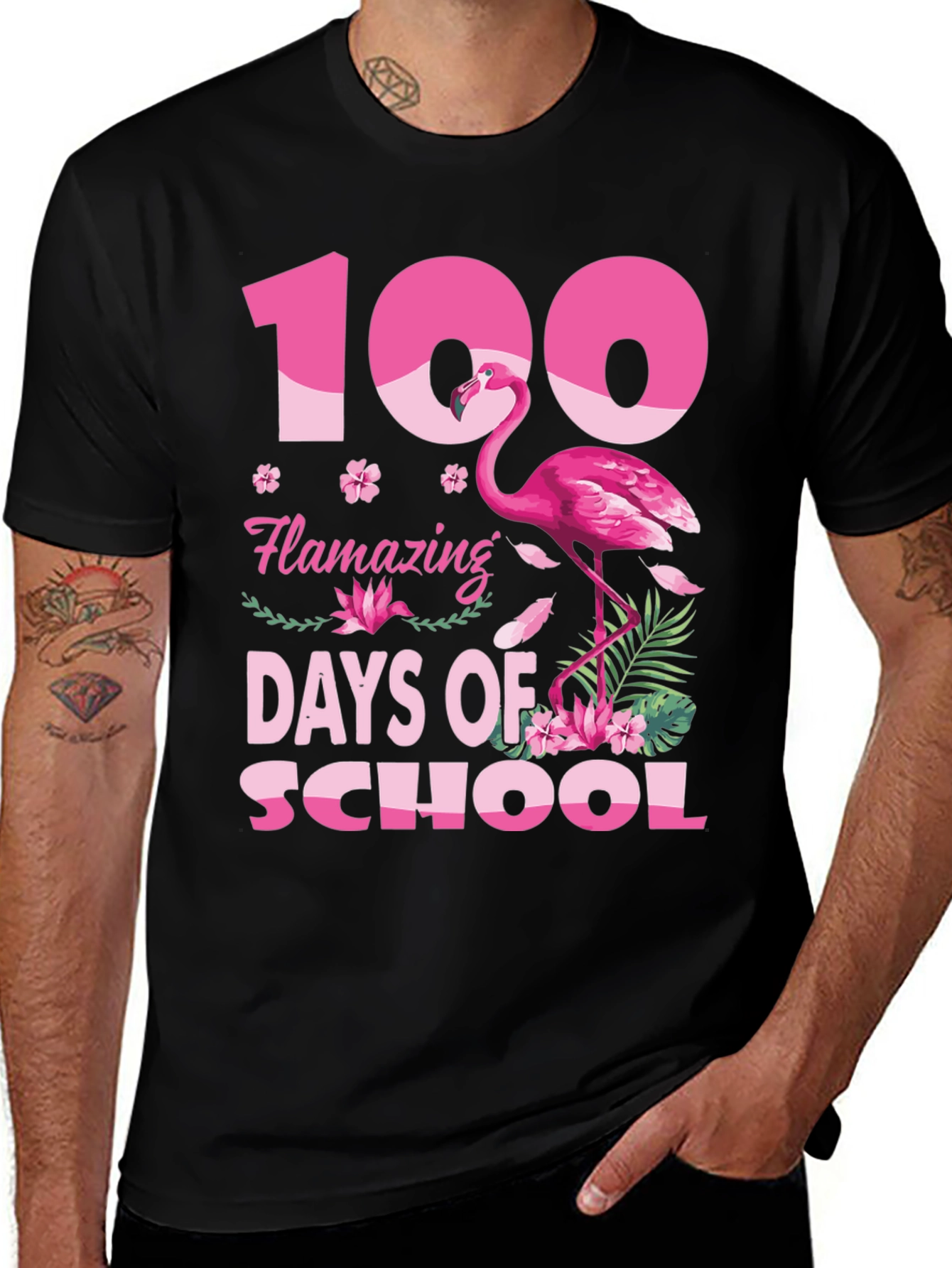 Variant 26 of Flamazing 100 Days of School T-Shirt
