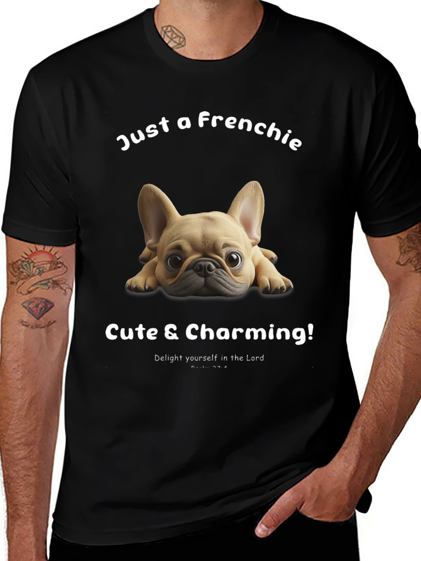 Just a Frenchie T-Shirt - Cute & Charming Dog Tee