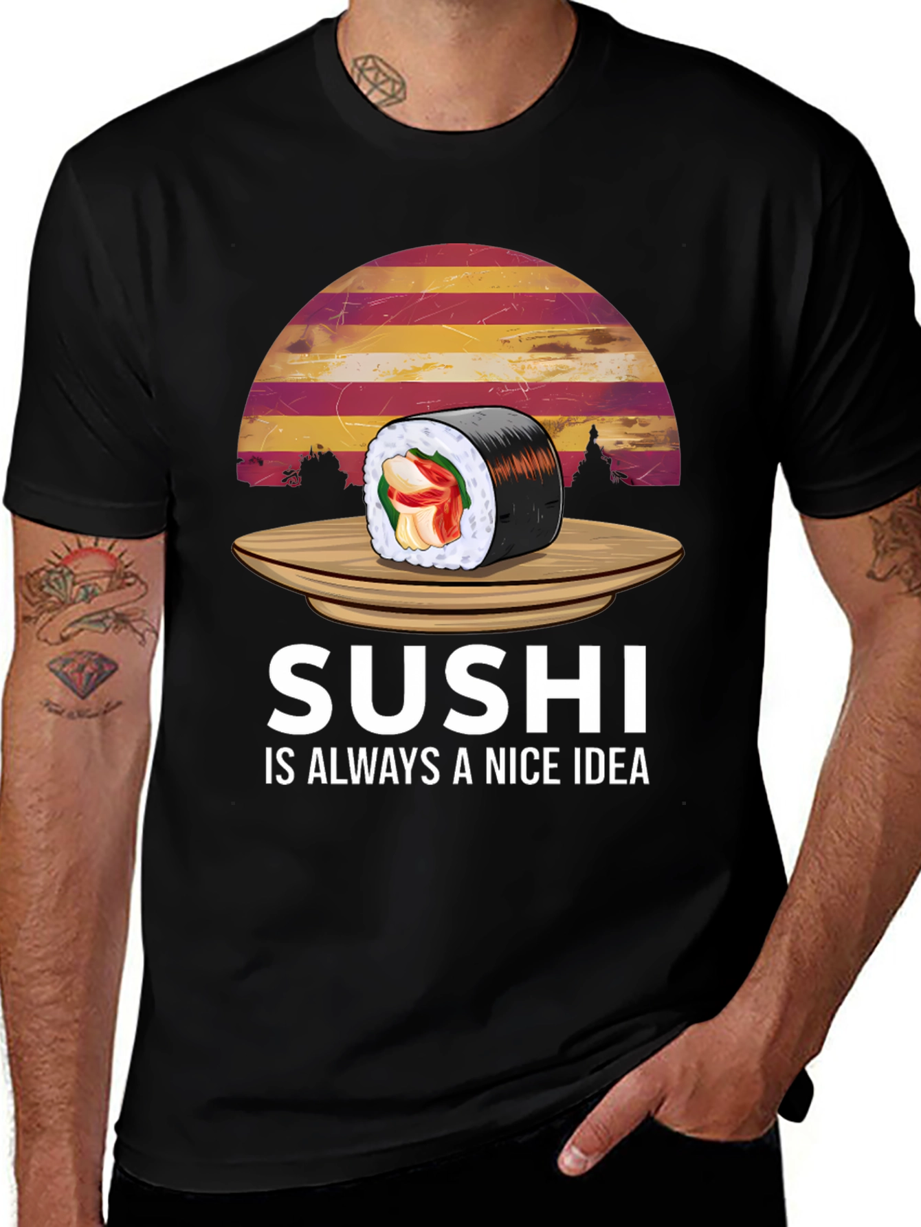 Variant 14 of Sushi is Always a Nice Idea T-Shirt