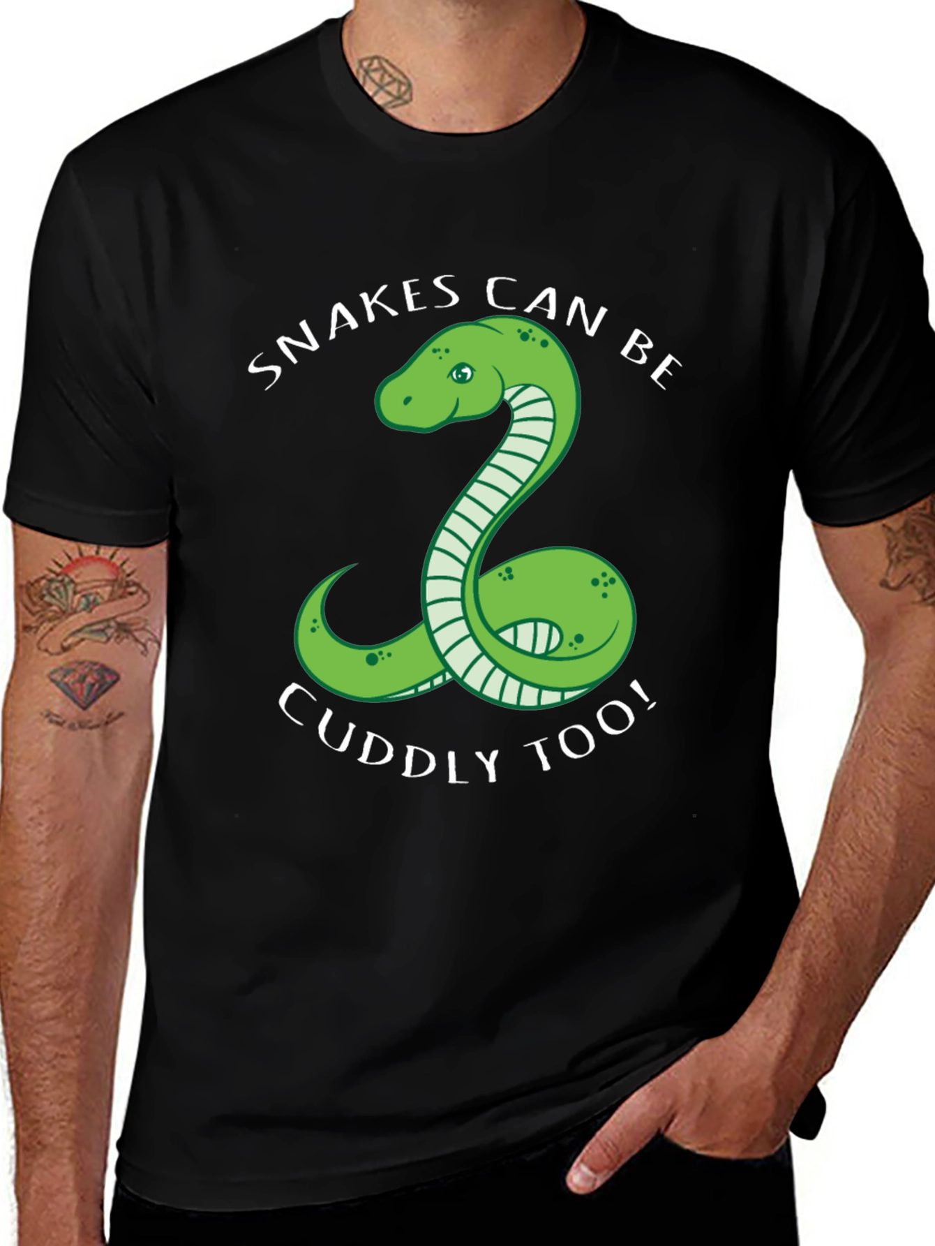 Variant 18 of Snakes Can Be Cuddly Too T-Shirt