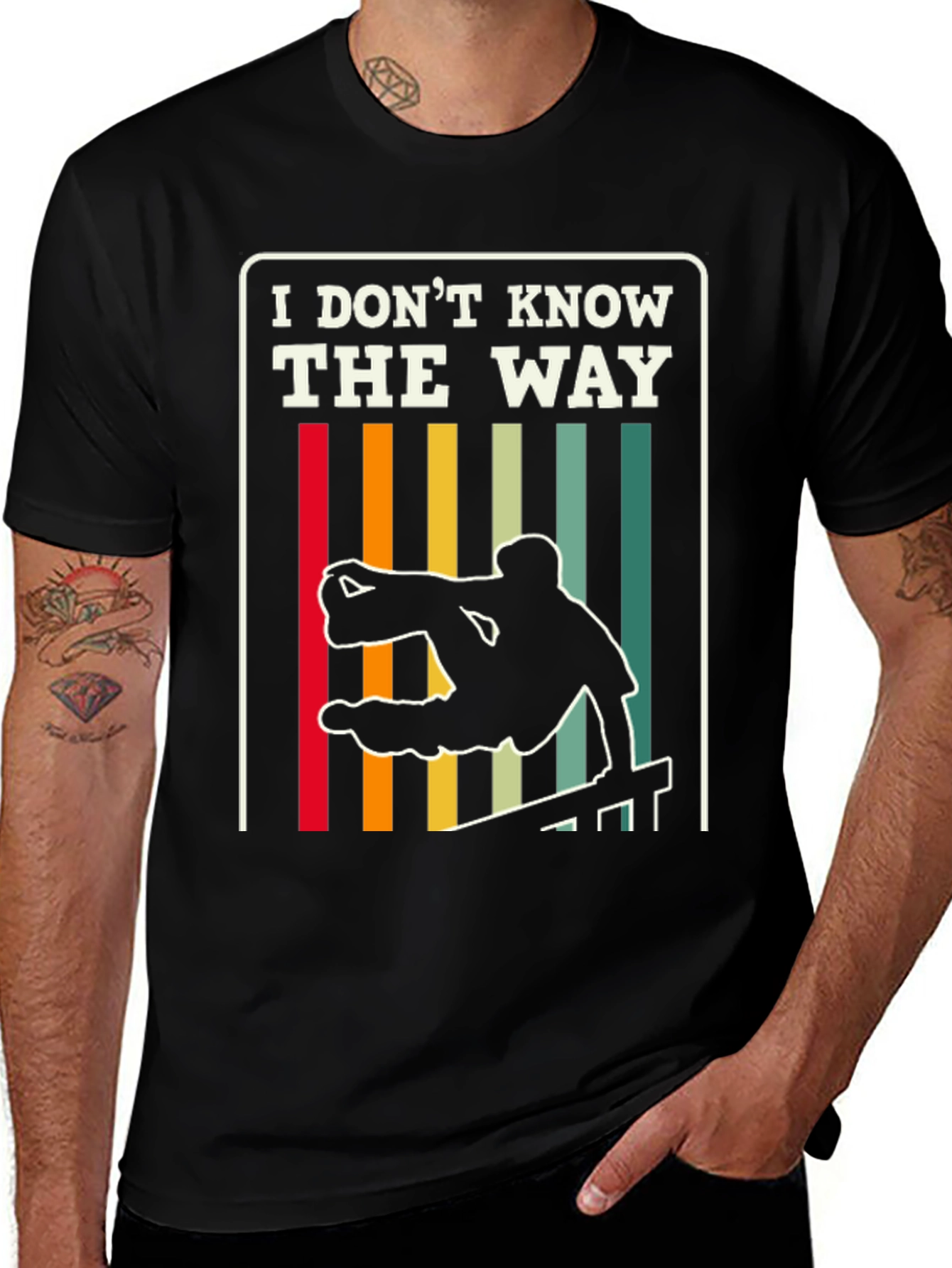 Variant 27 of I Don't Know The Way Graphic T-Shirt
