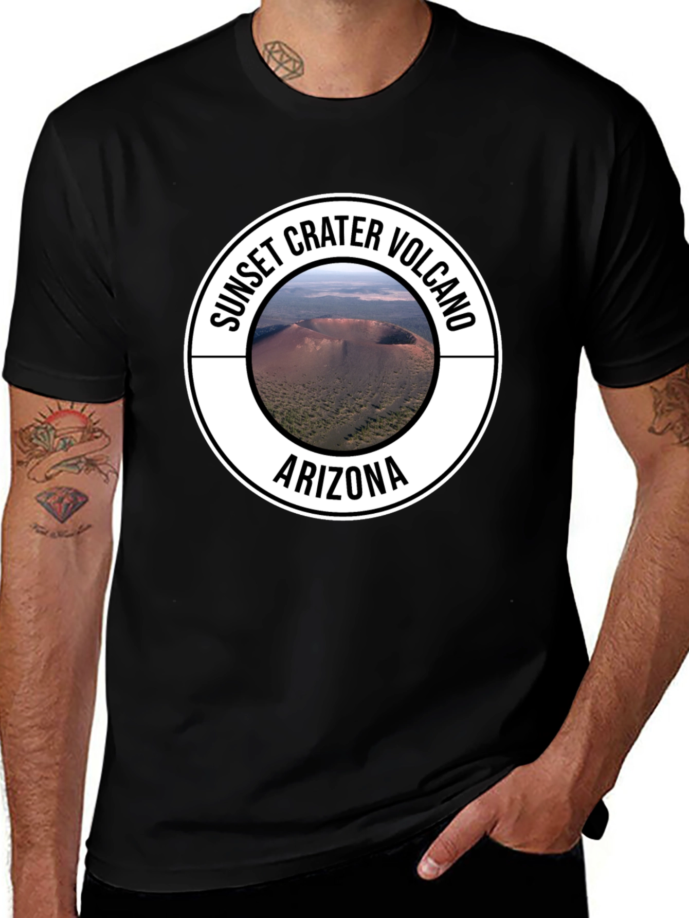 Variant 11 of Sunset Crater Volcano Arizona T-Shirt