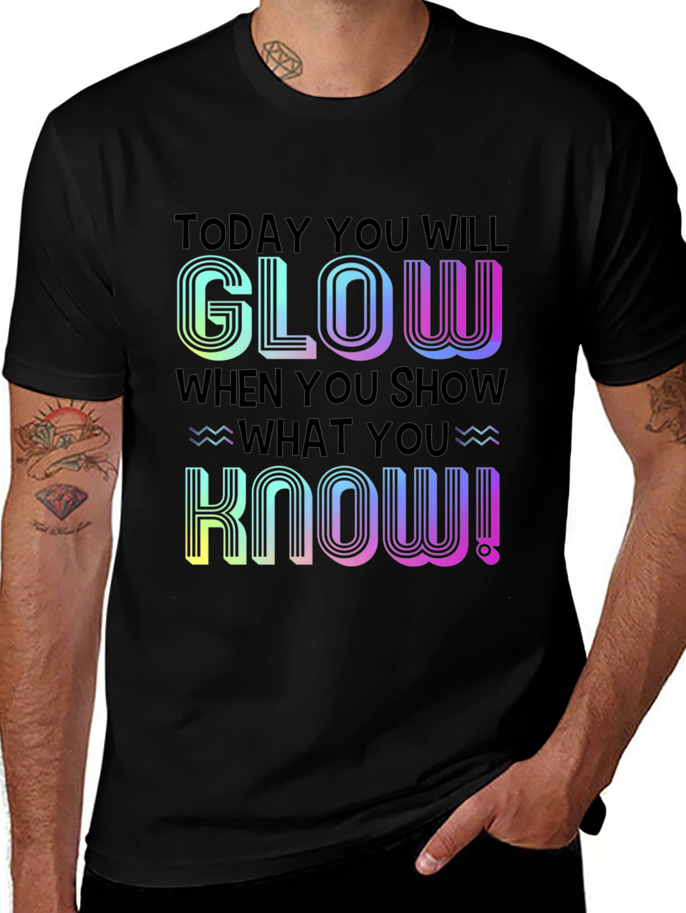 Glow When You Show What You Know T-Shirt