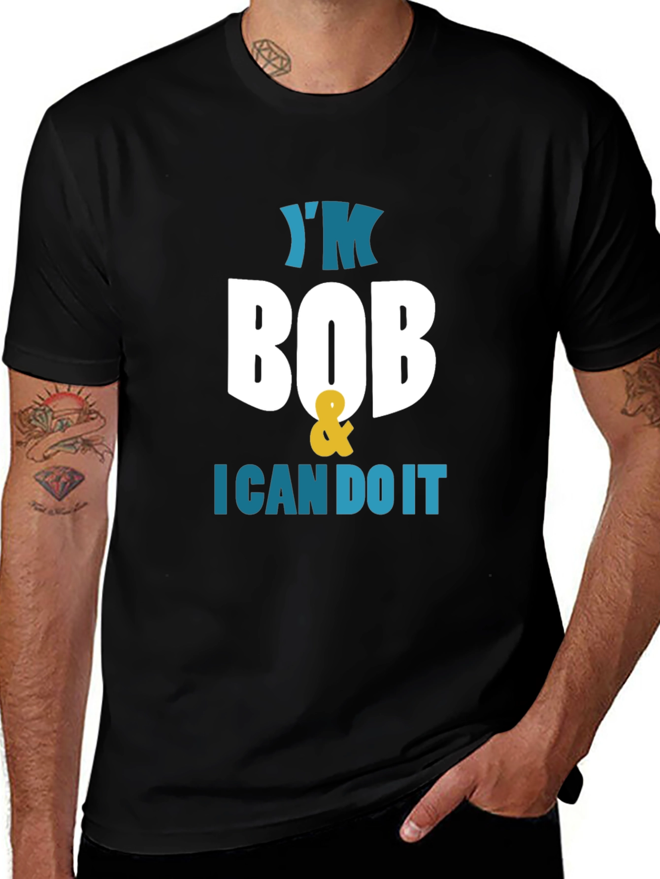 Variant 24 of I'm Bob & I Can Do It - Funny Graphic Tee