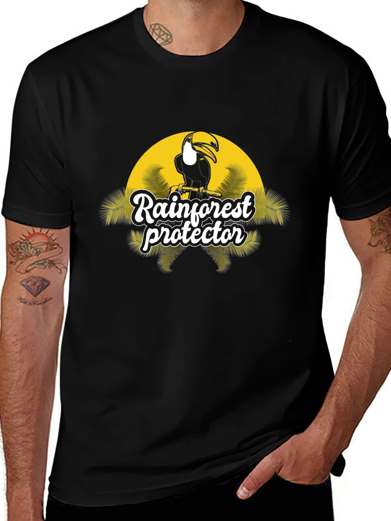 Variant 4 of Rainforest Protector Toucan T-Shirt