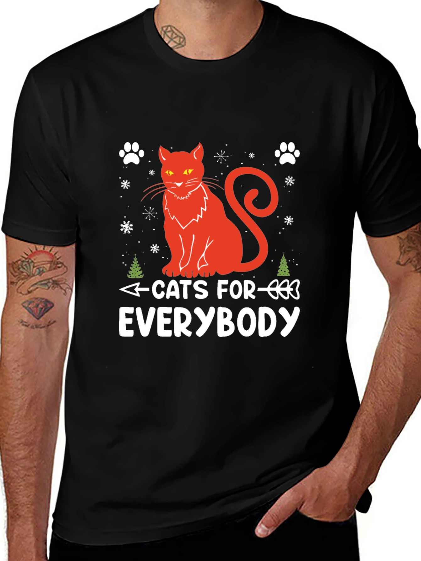 Variant 16 of Cats For Everybody T-Shirt