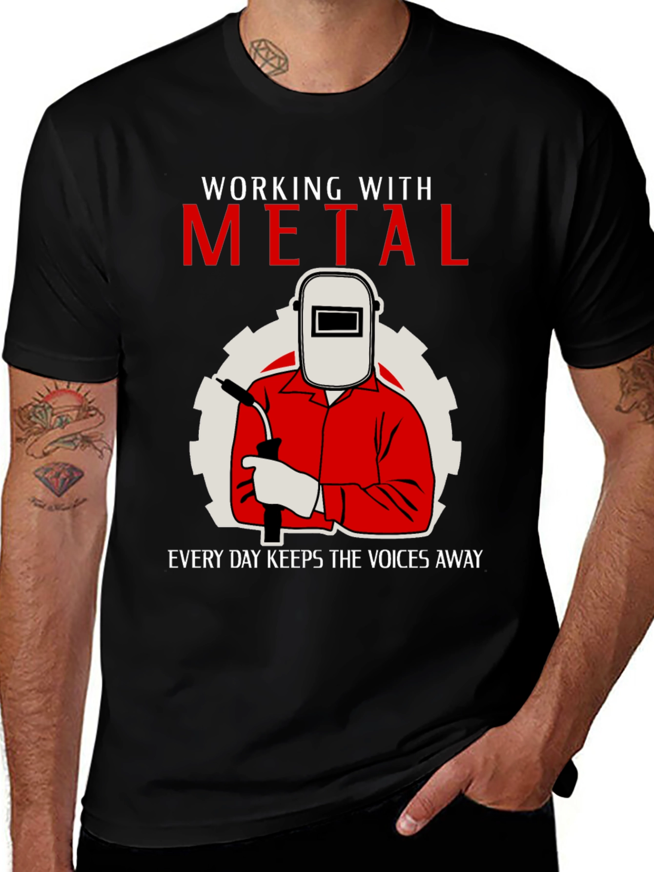 Variant 23 of Welding T-Shirt: Working with Metal