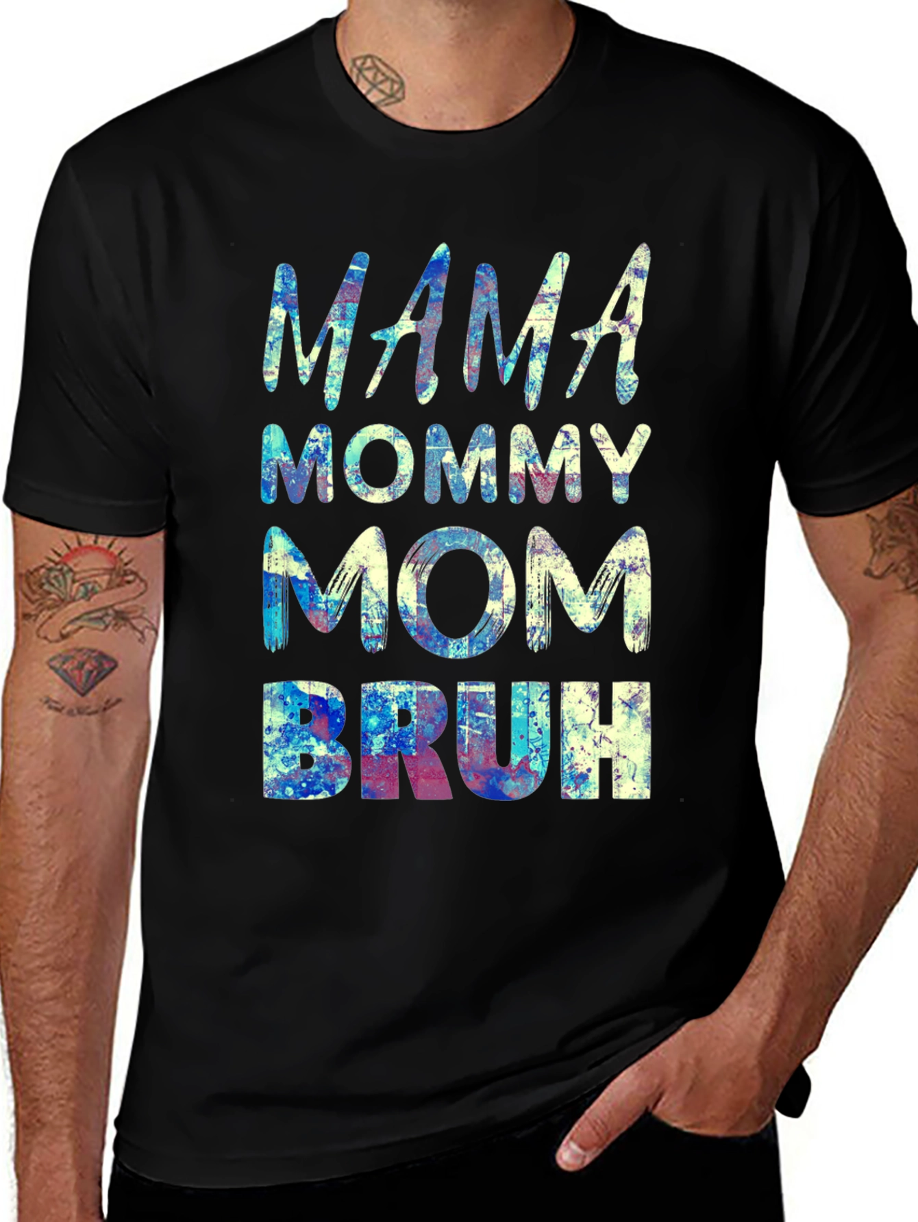 Variant 8 of Mama Mommy Mom Bruh T-Shirt Funny Mom Life Tee