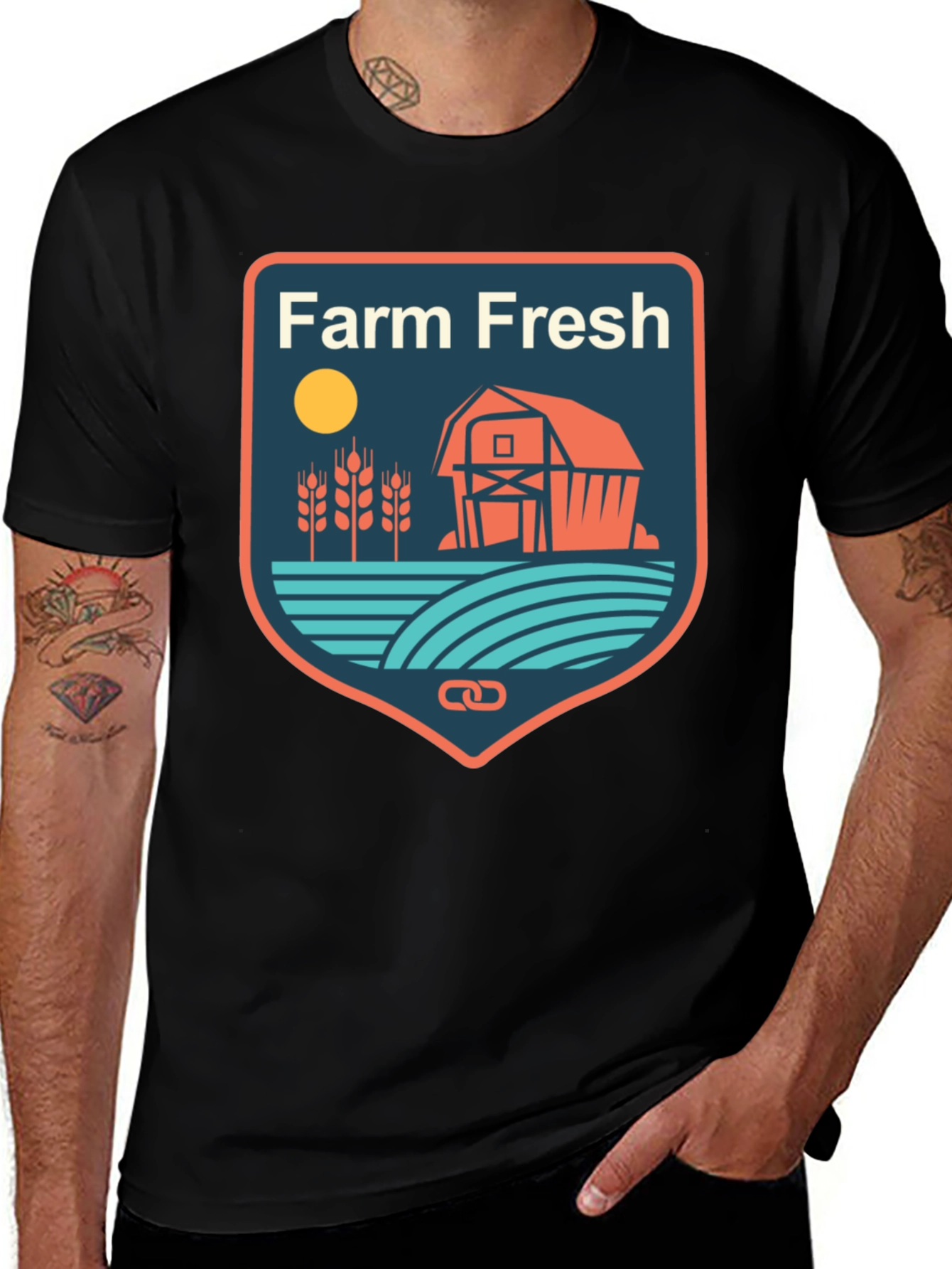 Variant 12 of Farm Fresh Graphic T-Shirt -  Stylish & Comfortable