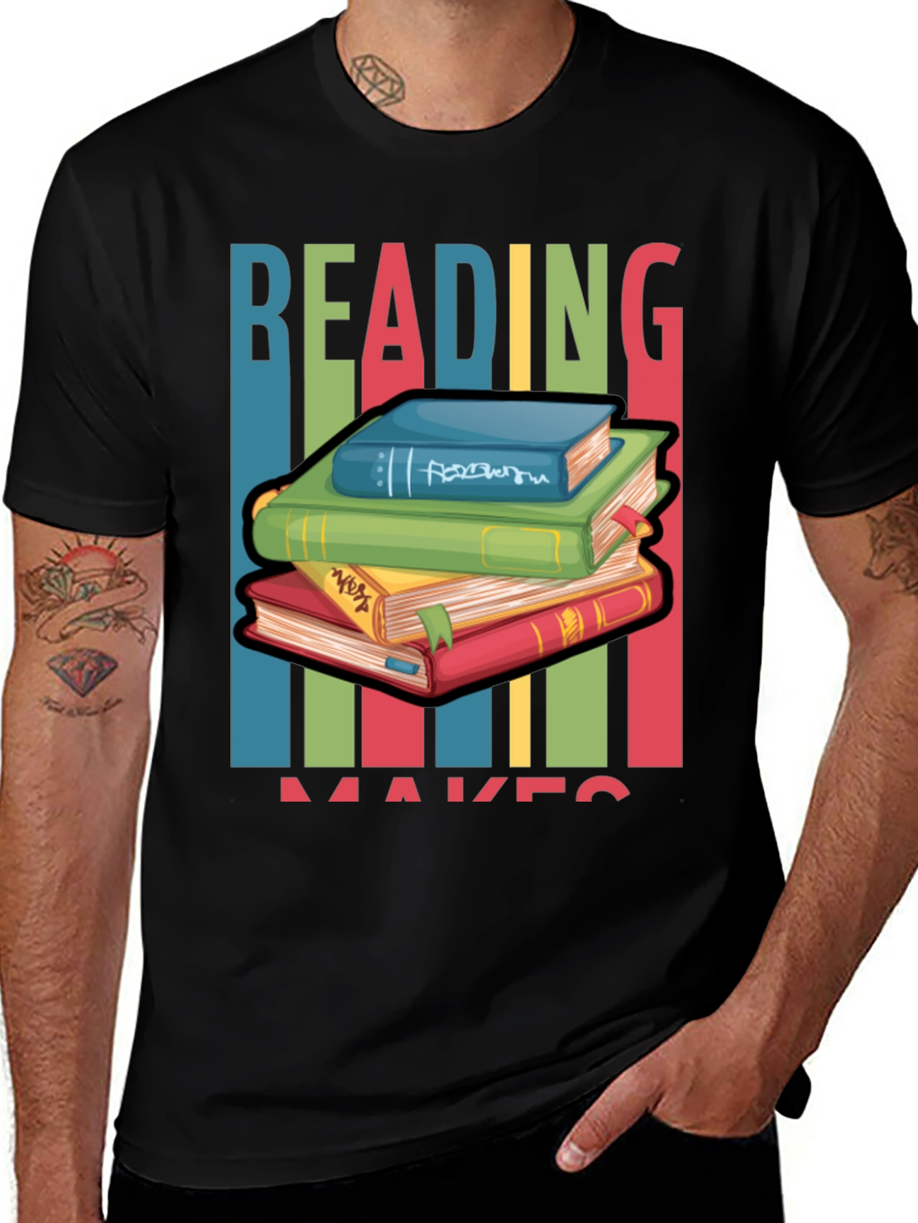 Variant 23 of Reading Makes a Difference T-Shirt