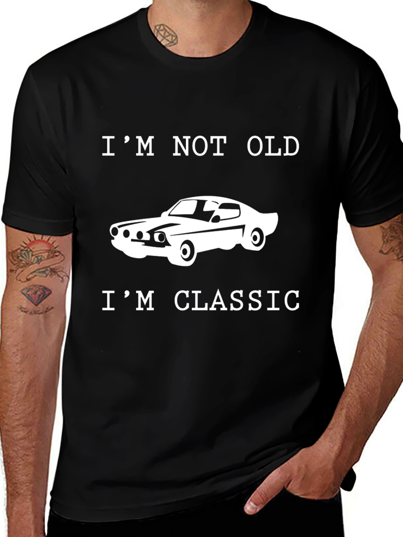 Variant 11 of I'm Not Old, I'm Classic Car T-Shirt