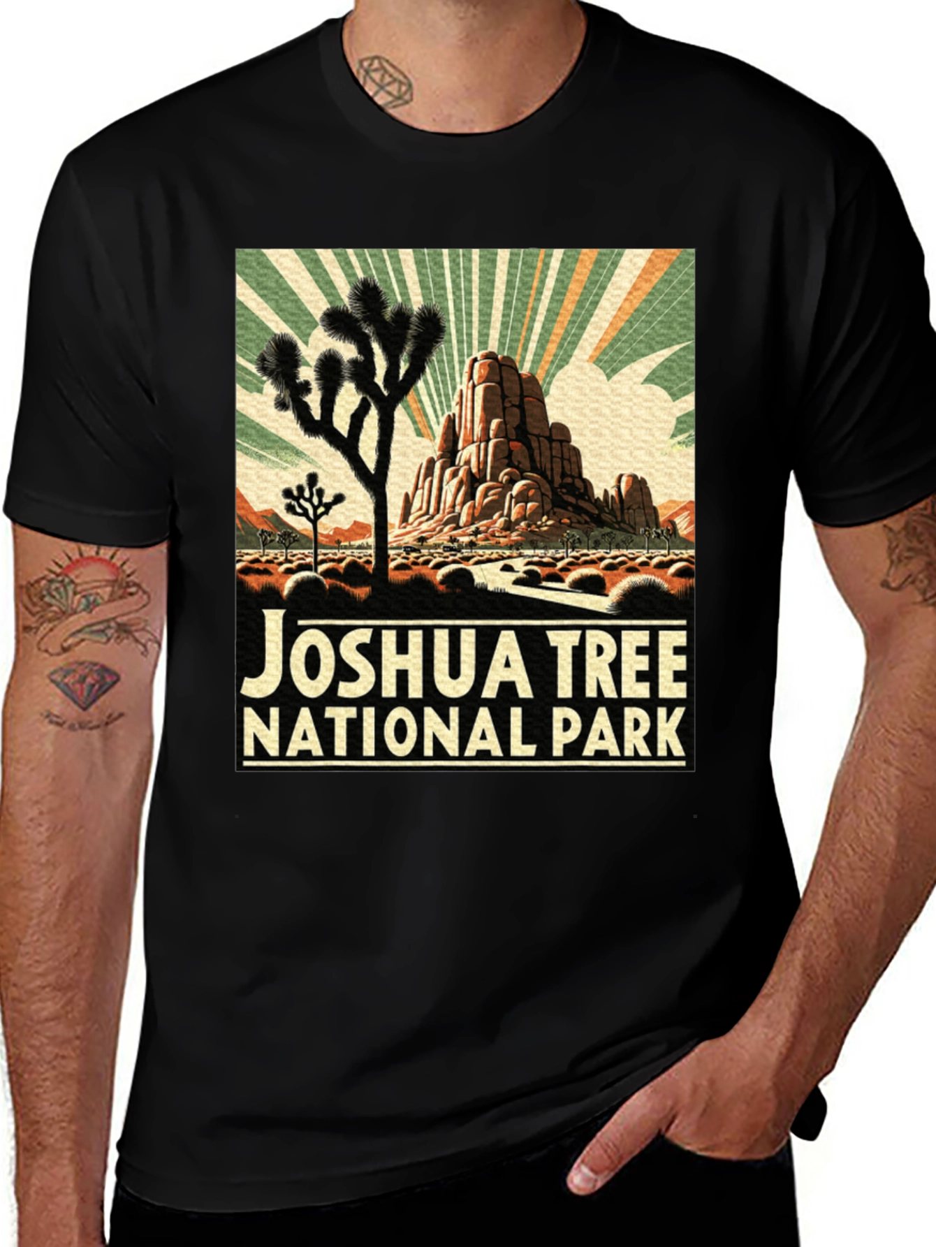 Variant 7 of Joshua Tree National Park Graphic Tee