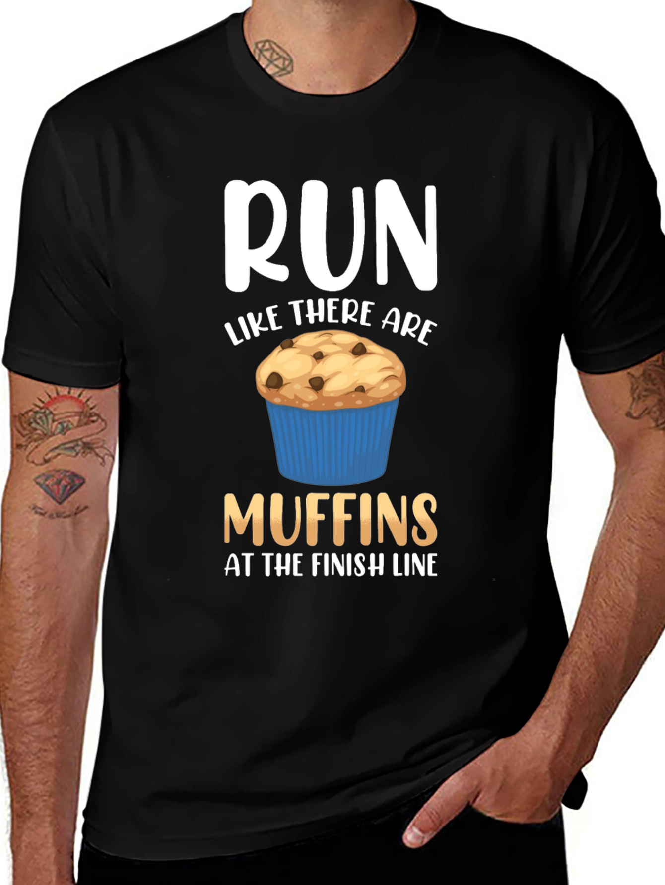 Run For Muffins Graphic Tee