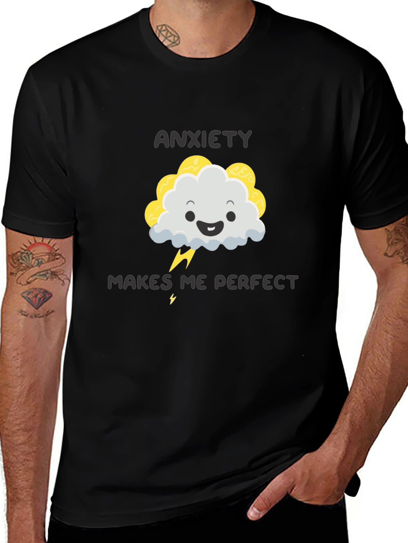 Variant 23 of Anxiety Makes Me Perfect Graphic Tee