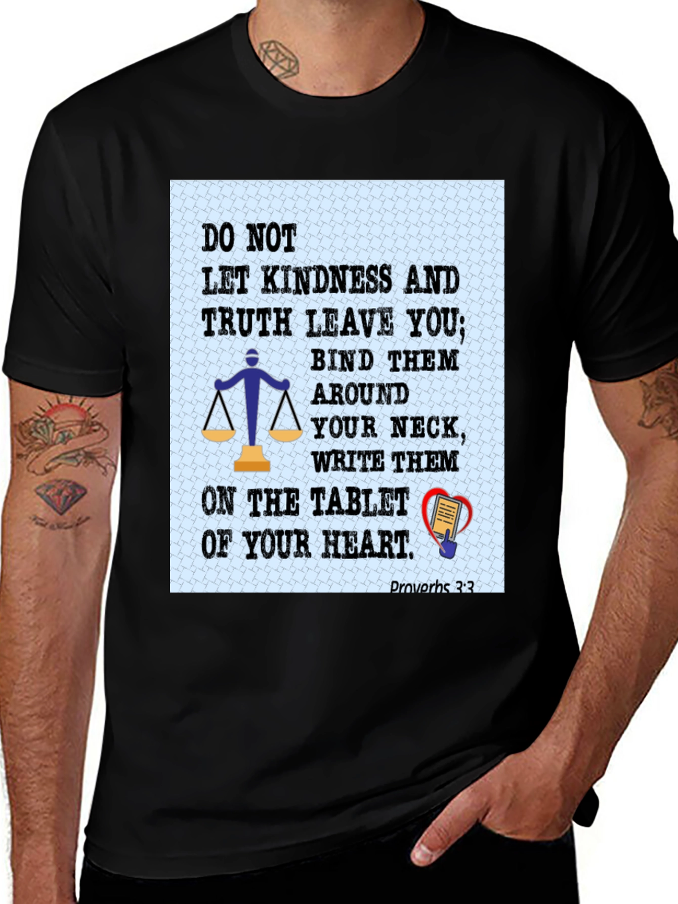 Kindness and Truth Proverbs T-Shirt