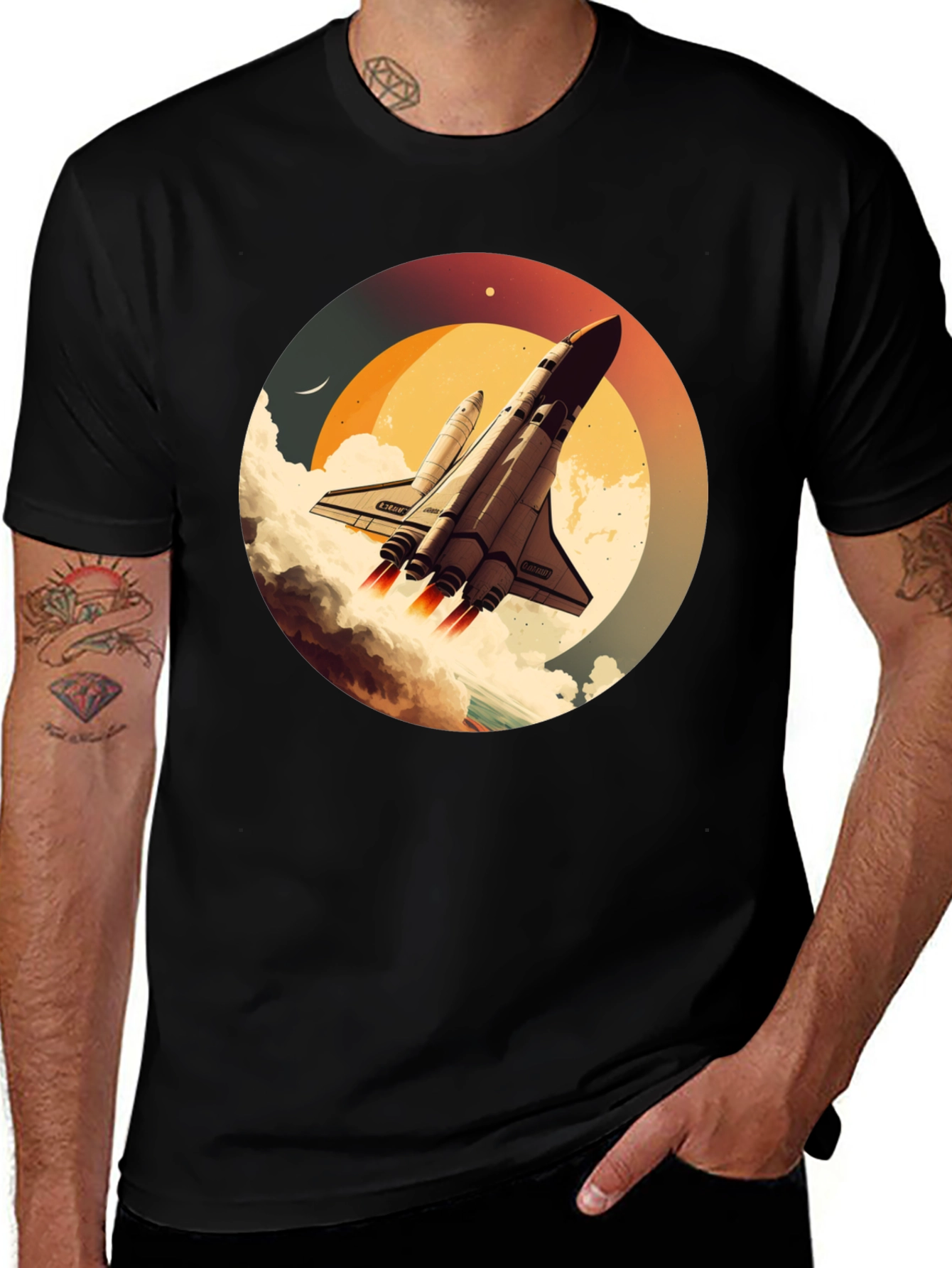Variant 24 of Space Shuttle Graphic Tee