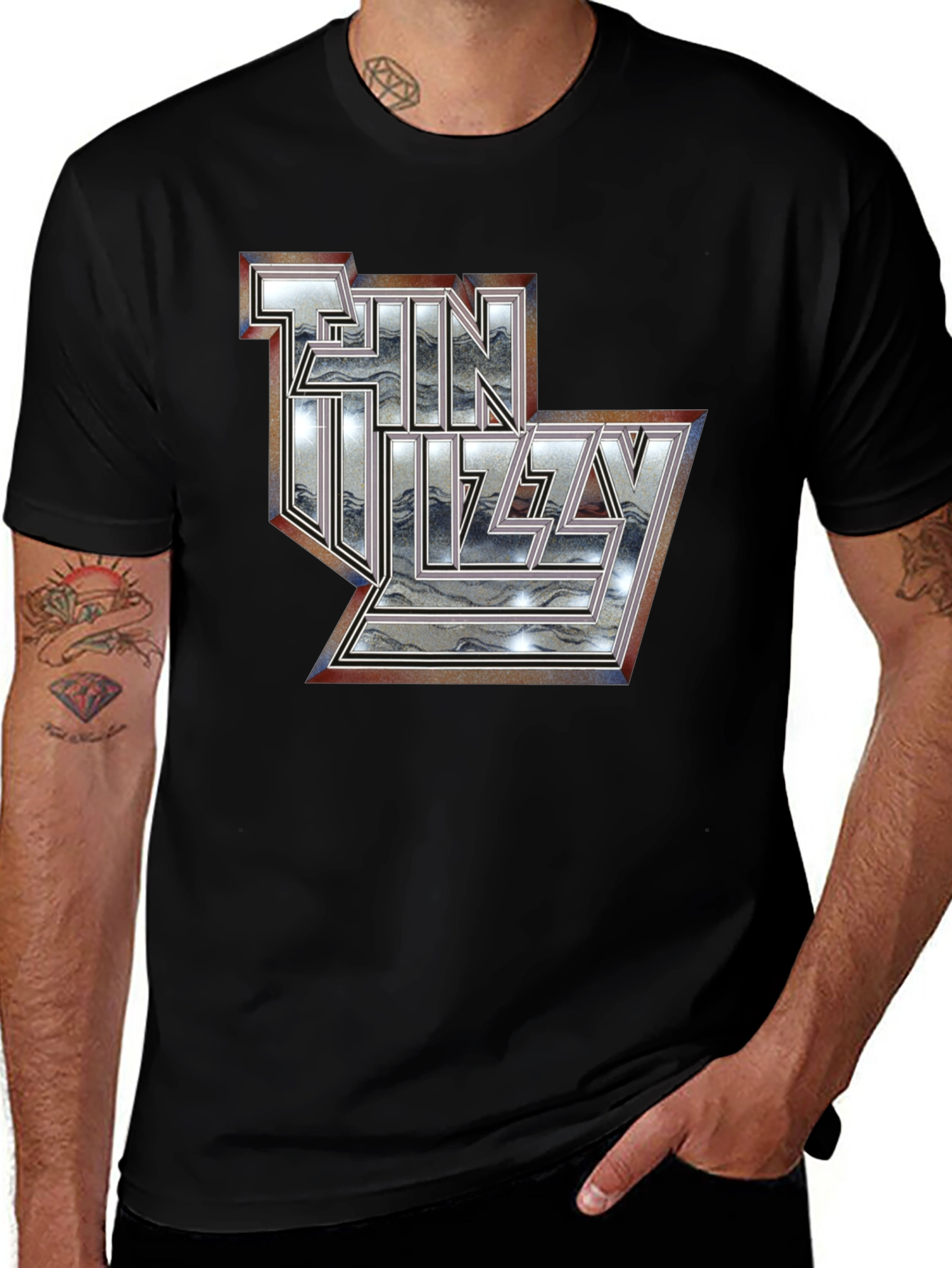 Thin Lizzy T-Shirt - Retro Rock Band Tee