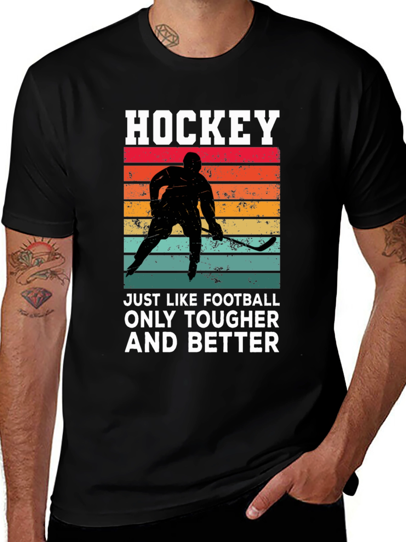 Variant 30 of Hockey is Tougher T-Shirt