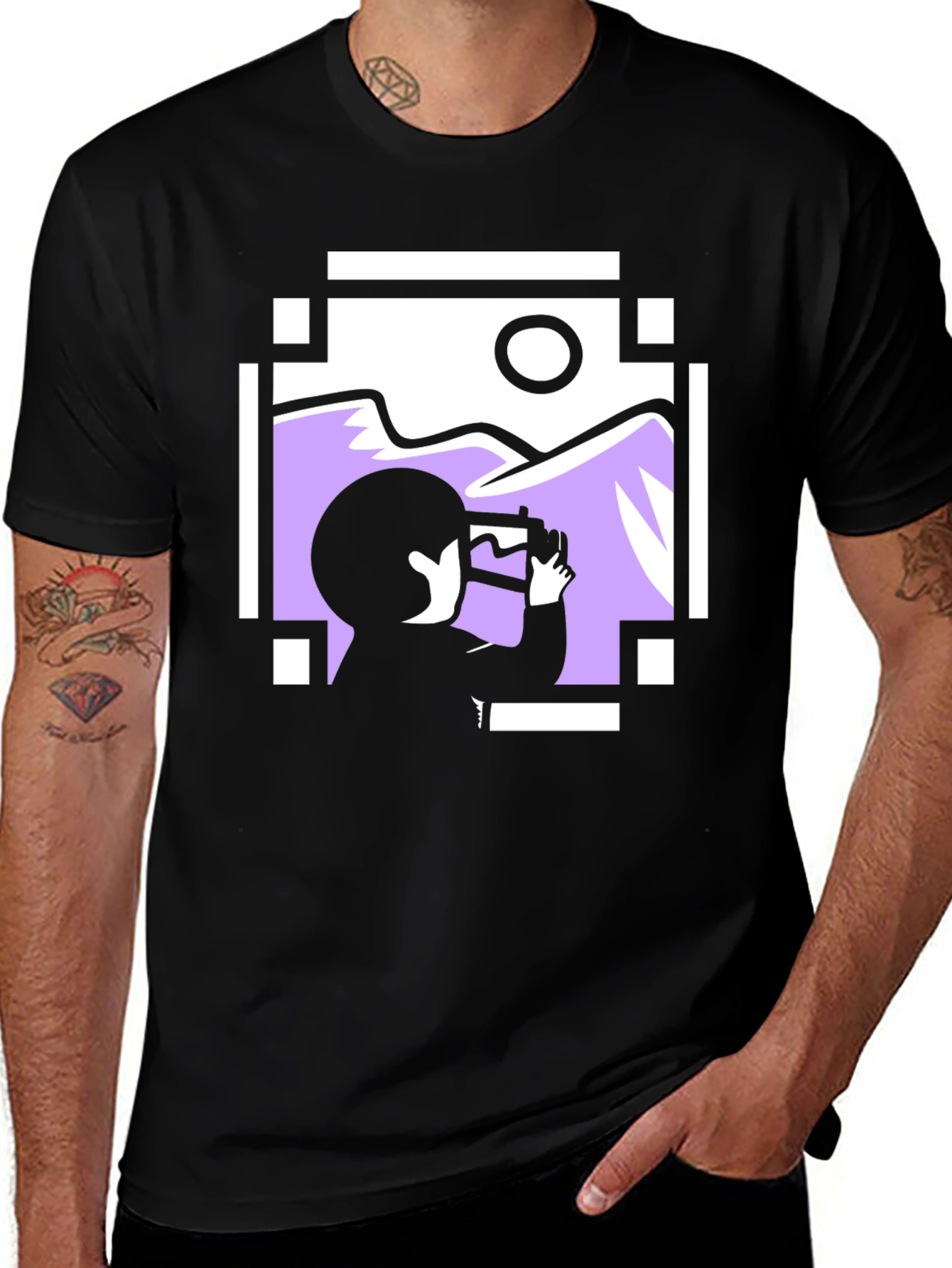 Variant 30 of Photographer View Graphic Tee